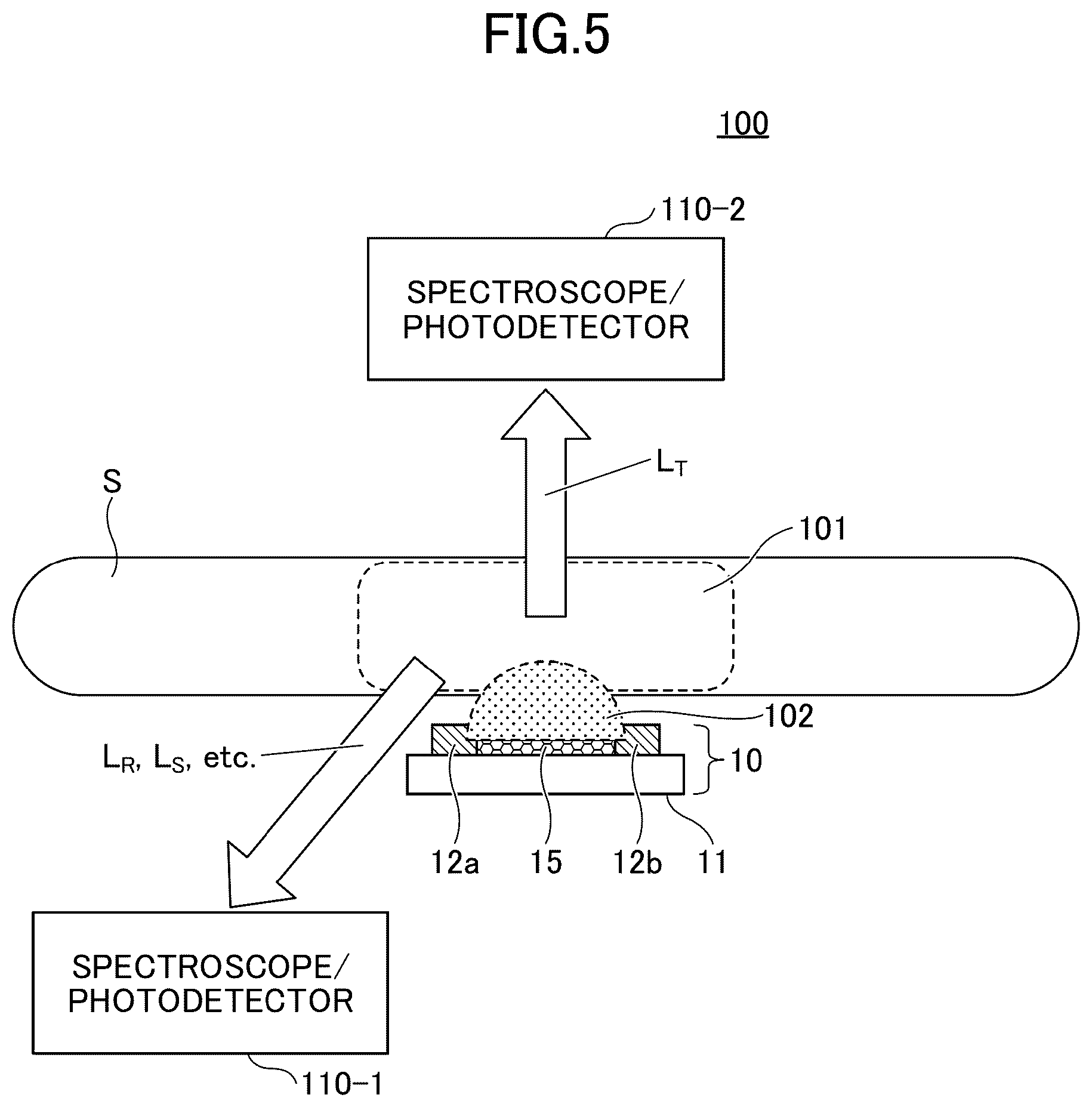 Patent US12590888 Figure 4 – Infrared analysis chip, and infrared imaging device