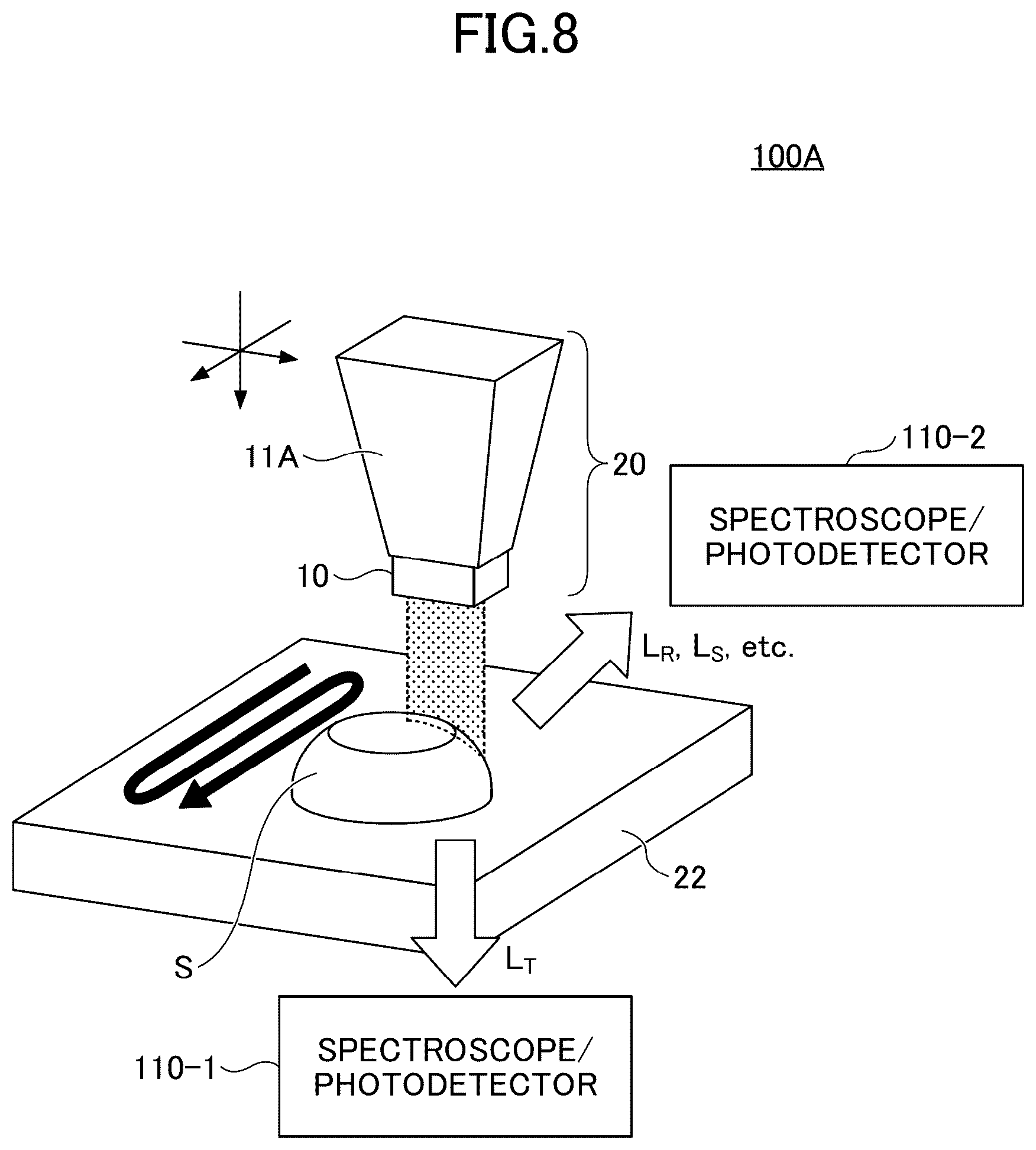 Patent US12590888 Figure 7 – Infrared analysis chip, and infrared imaging device