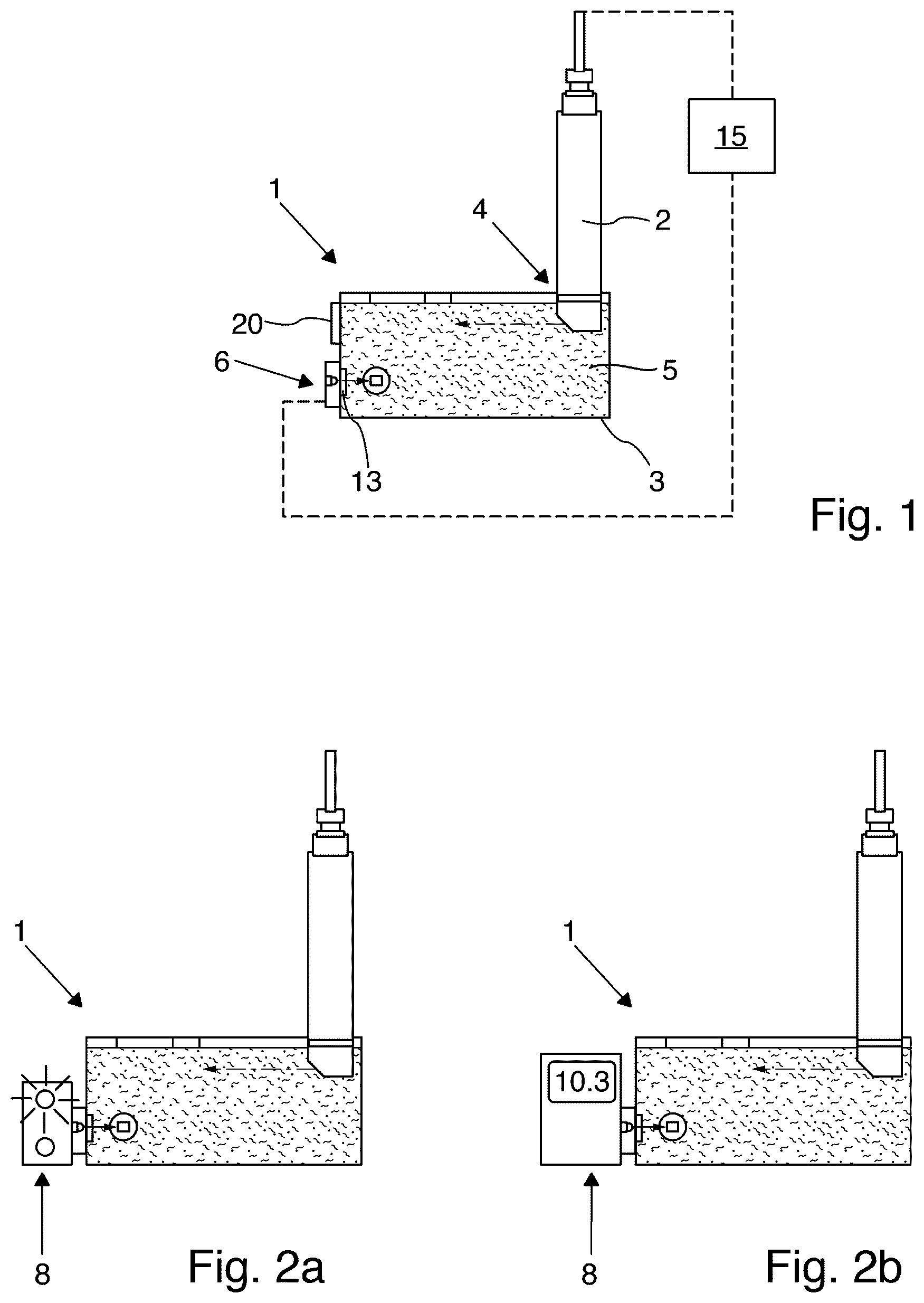 Patent US12590892 Figure 1 – Calibration vessel and method for calibration