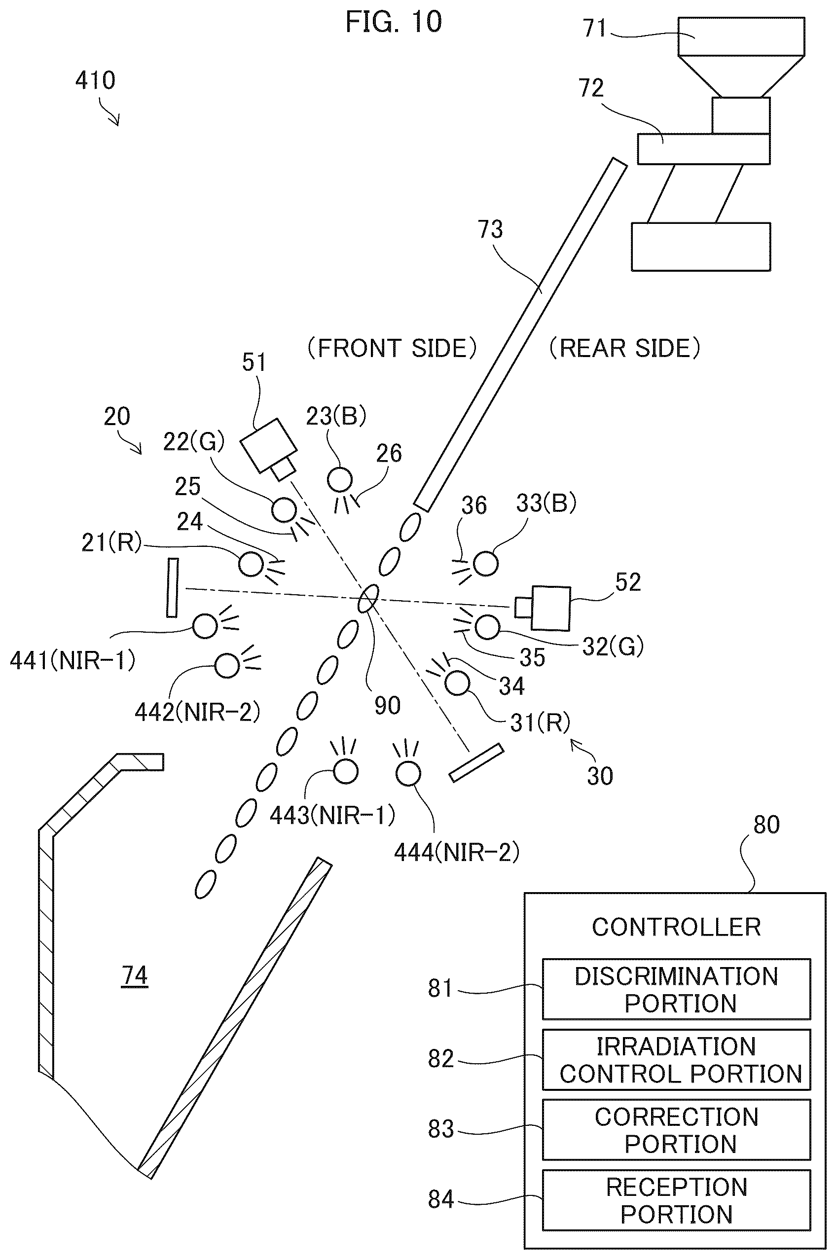 Patent US12590899 Figure 10 – Measuring device and selection device