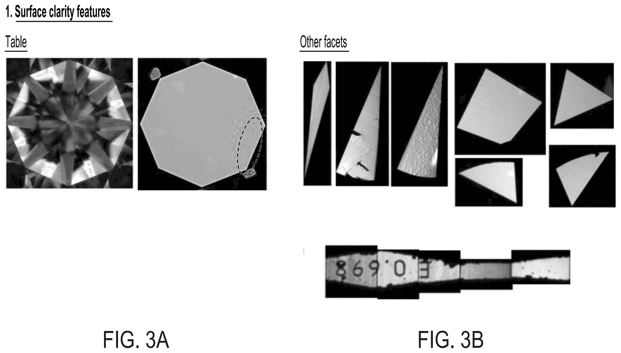 Patent US12590902 Figure 6 – High clarity gemstone facet and internal imaging analysis