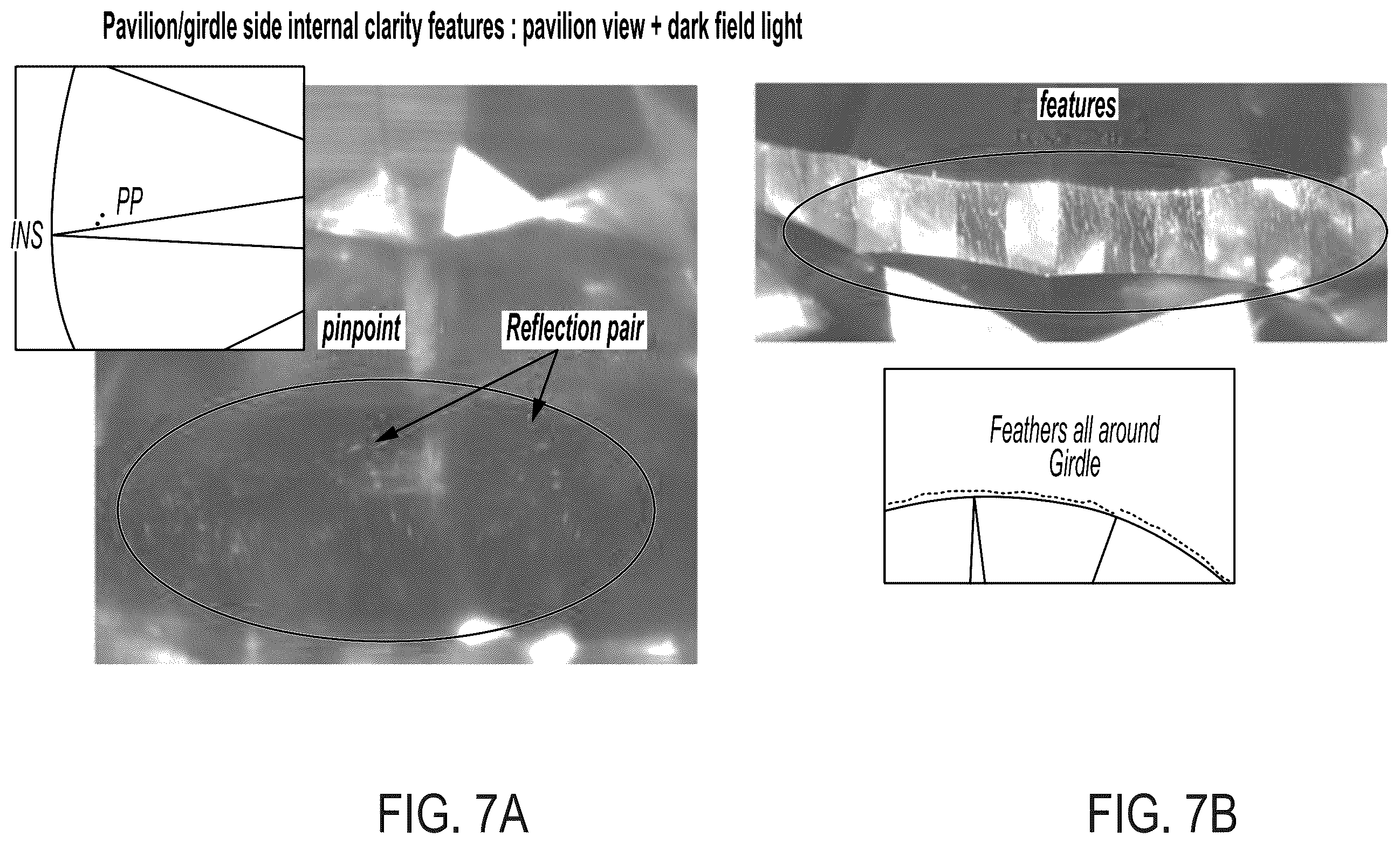 Patent US12590902 Figure 10 – High clarity gemstone facet and internal imaging analysis
