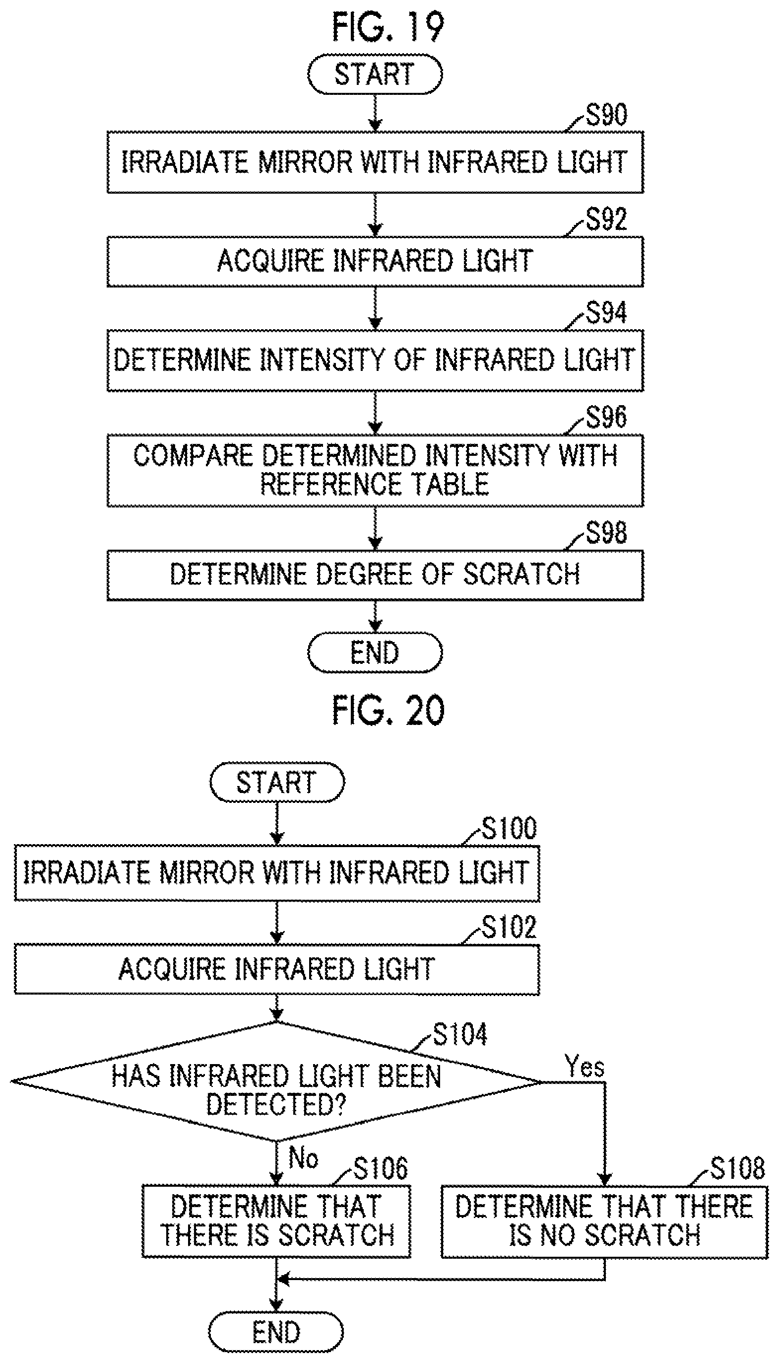 Patent US12590903 Figure 10 – Inspection device and inspection method with infrared light for scratch detection on inspection target