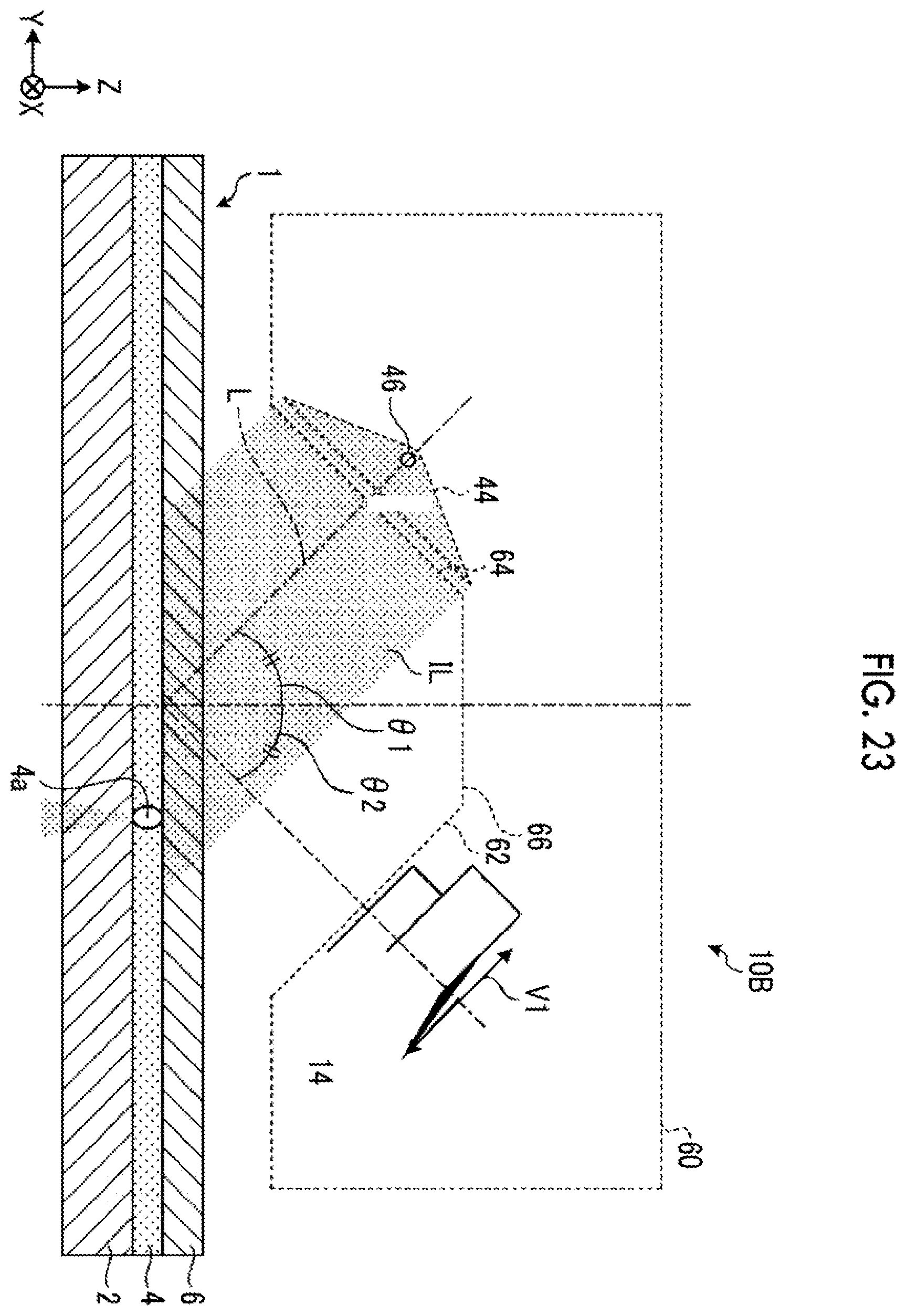 Patent US12590903 Figure 12 – Inspection device and inspection method with infrared light for scratch detection on inspection target