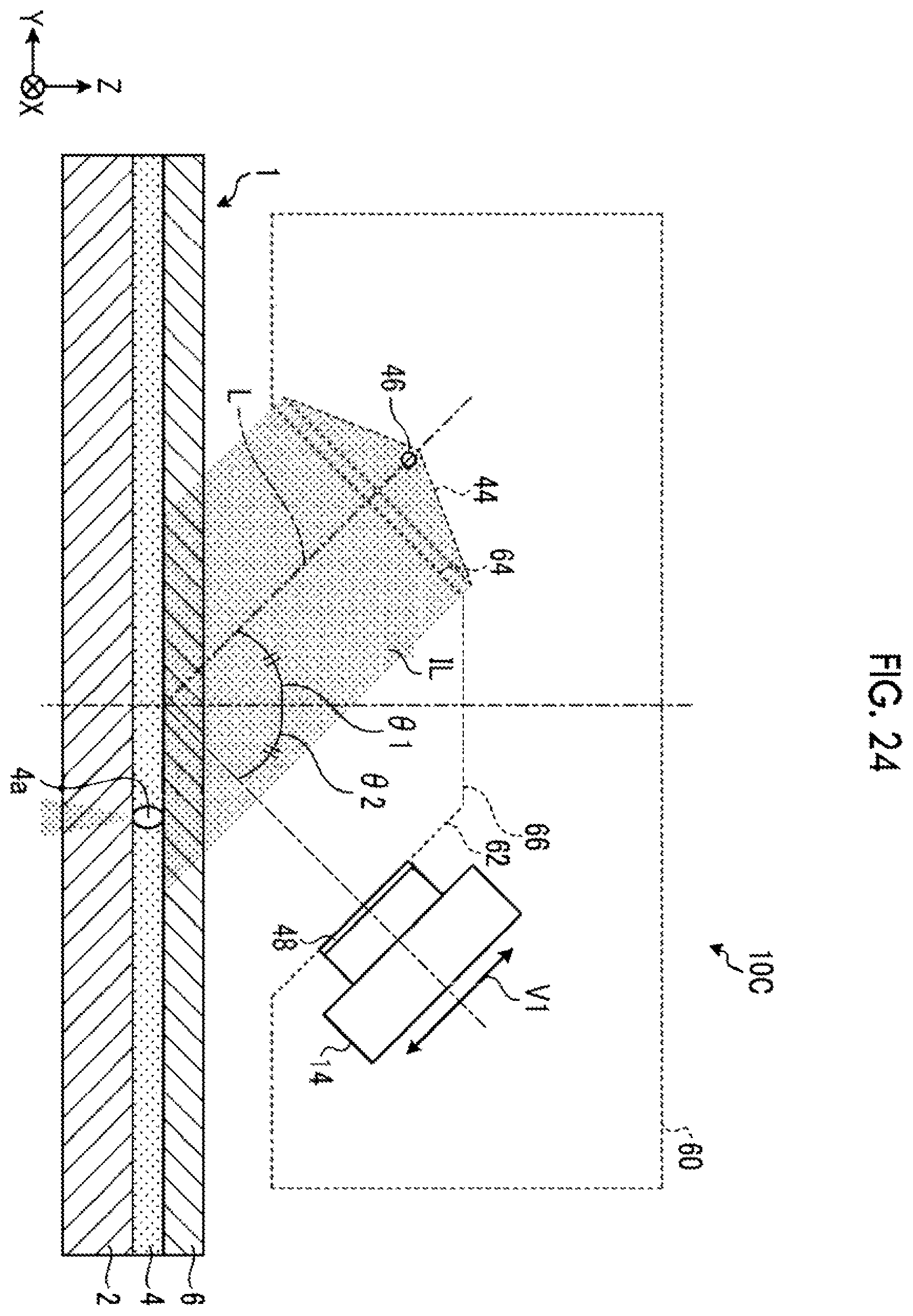 Patent US12590903 Figure 13 – Inspection device and inspection method with infrared light for scratch detection on inspection target