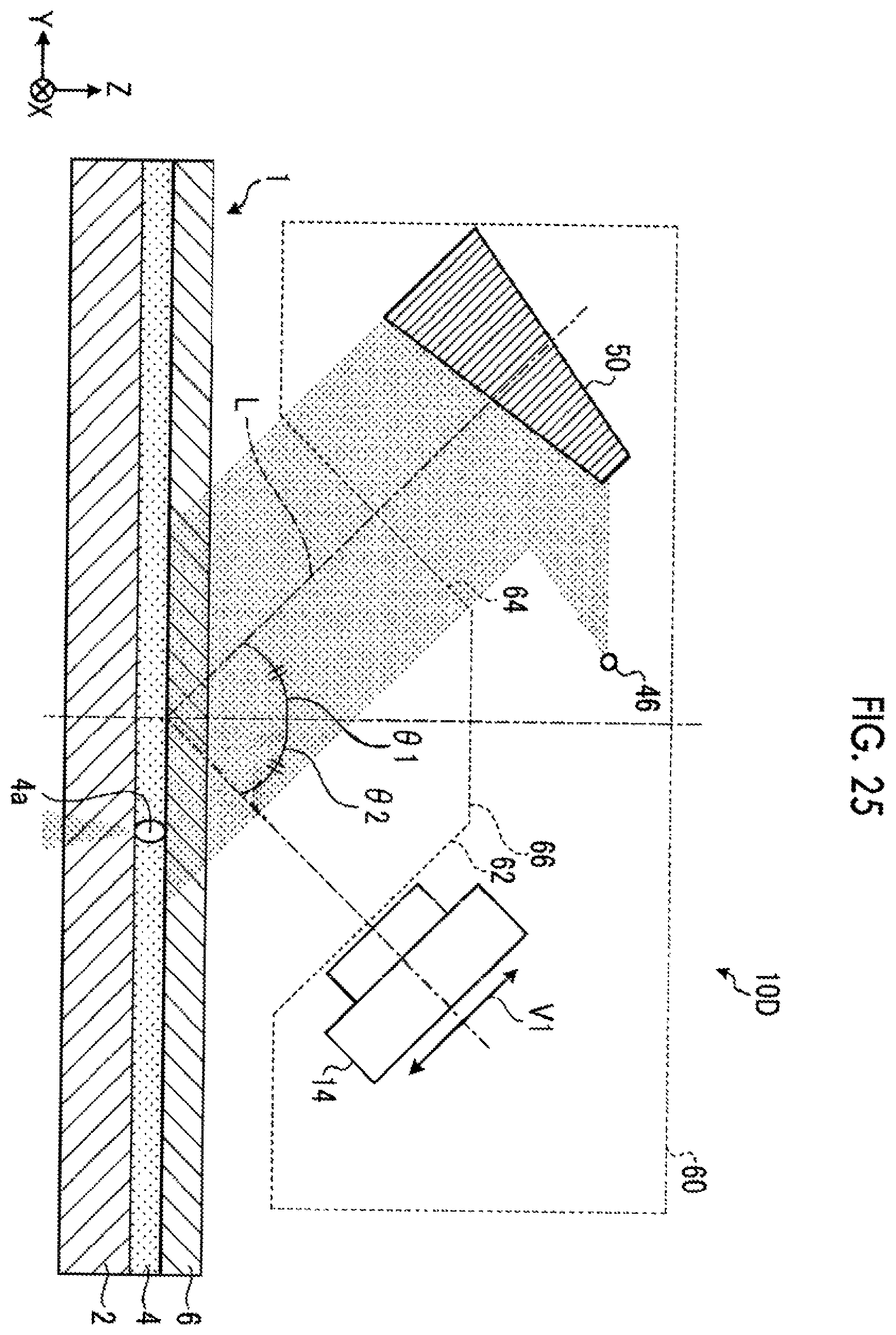 Patent US12590903 Figure 14 – Inspection device and inspection method with infrared light for scratch detection on inspection target