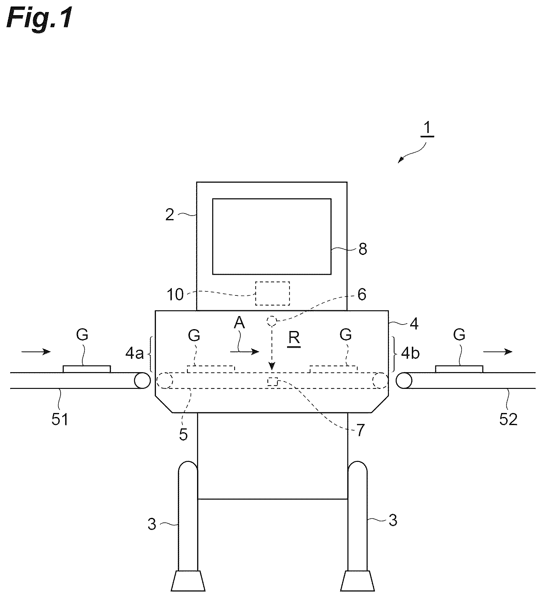 Patent US12590906 Figure 1 – X-ray inspection apparatus, X-ray inspection system, and X-ray inspection method
