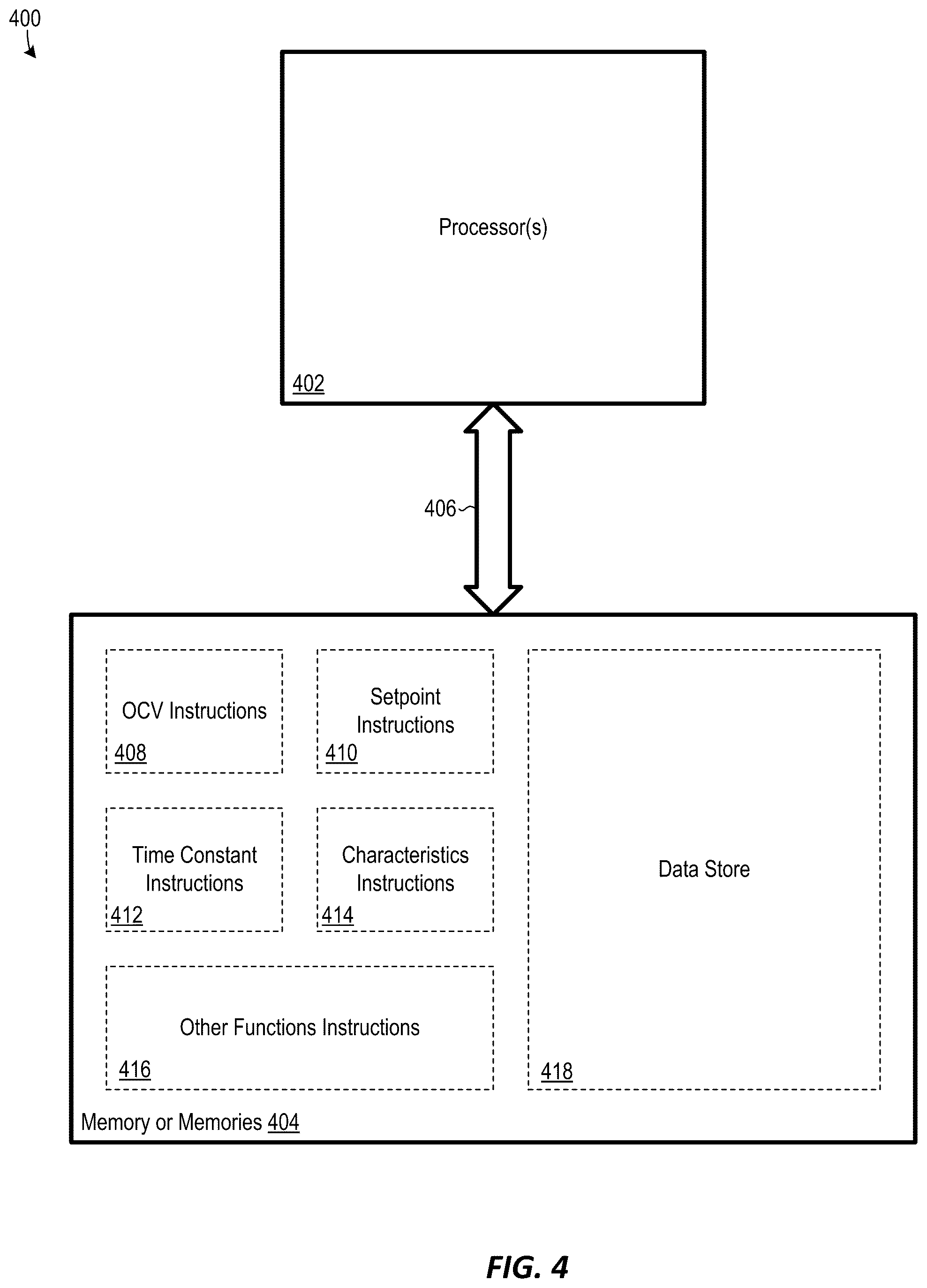 Patent US12590915 Figure 3 – Systems and methods for determining thermal characteristics of electrochemical cells in an energy storage system