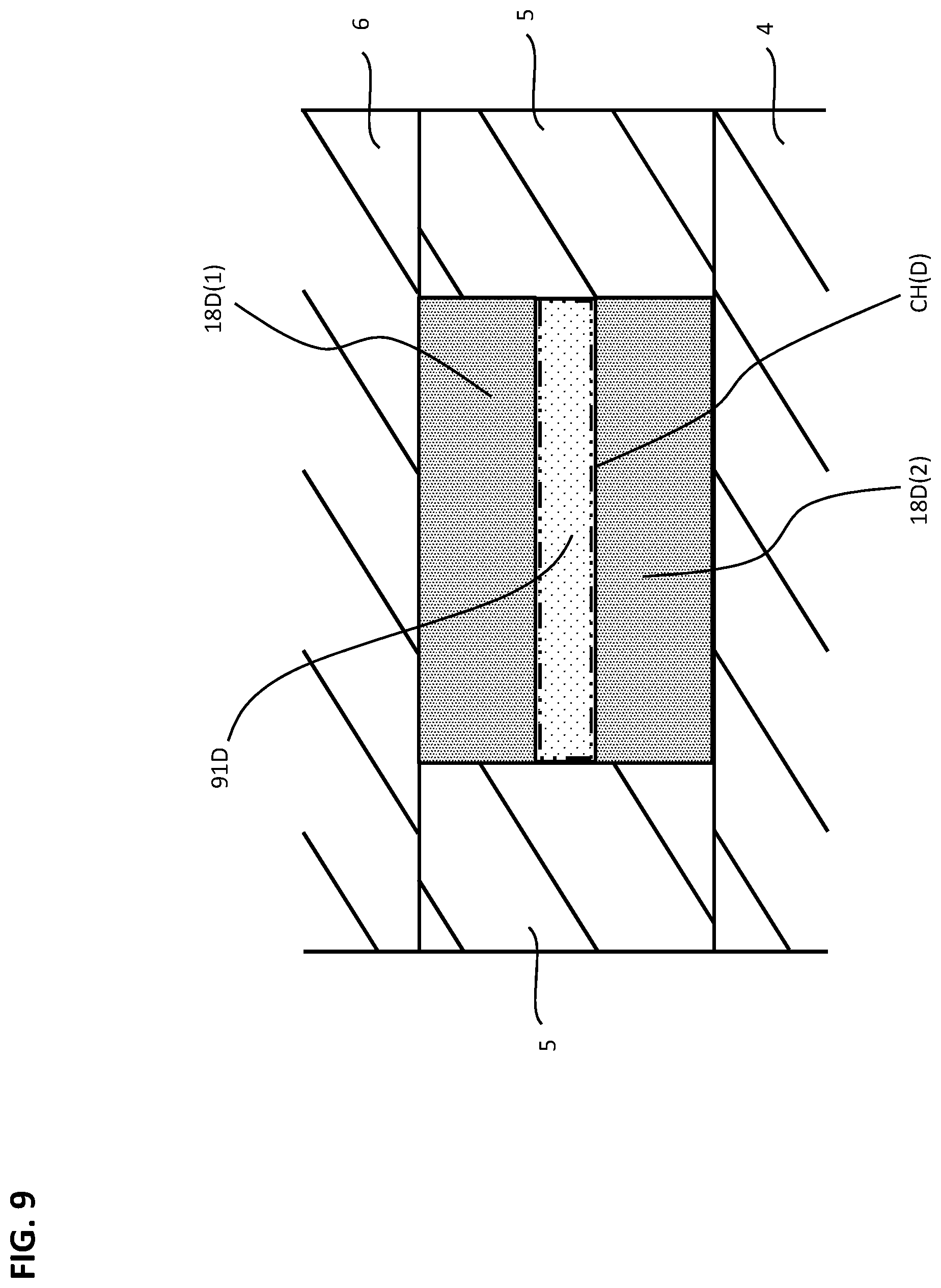 Patent US12590919 Figure 9 – Gas sensor element and gas sensor
