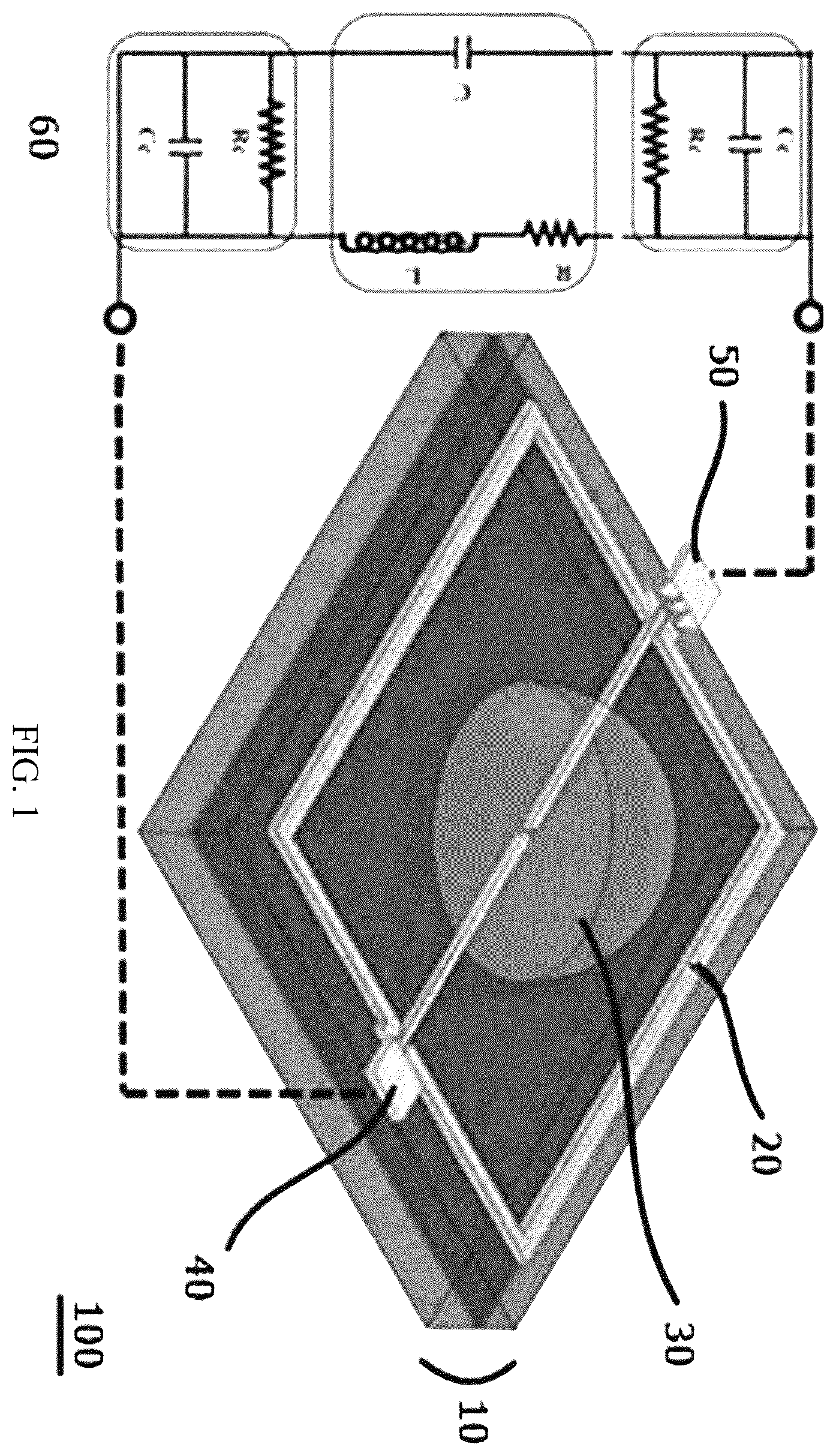 Patent US12590921 Figure 1 – Radio frequency bio sensor and manufacturing method thereof