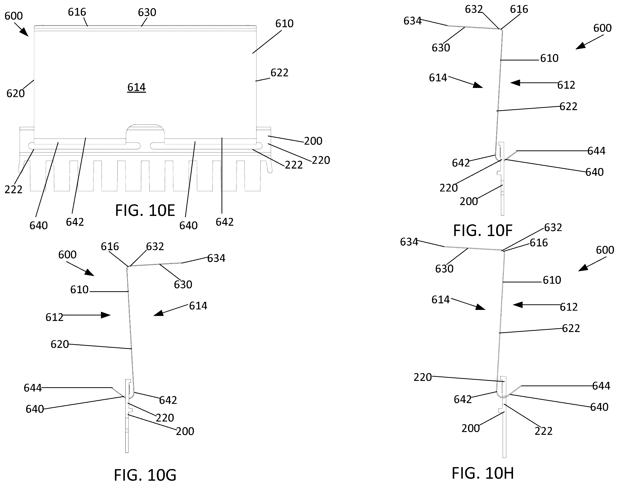 Patent US12590923 Figure 15 – Removal tool for extracting a sample well comb from electrophoretic gels