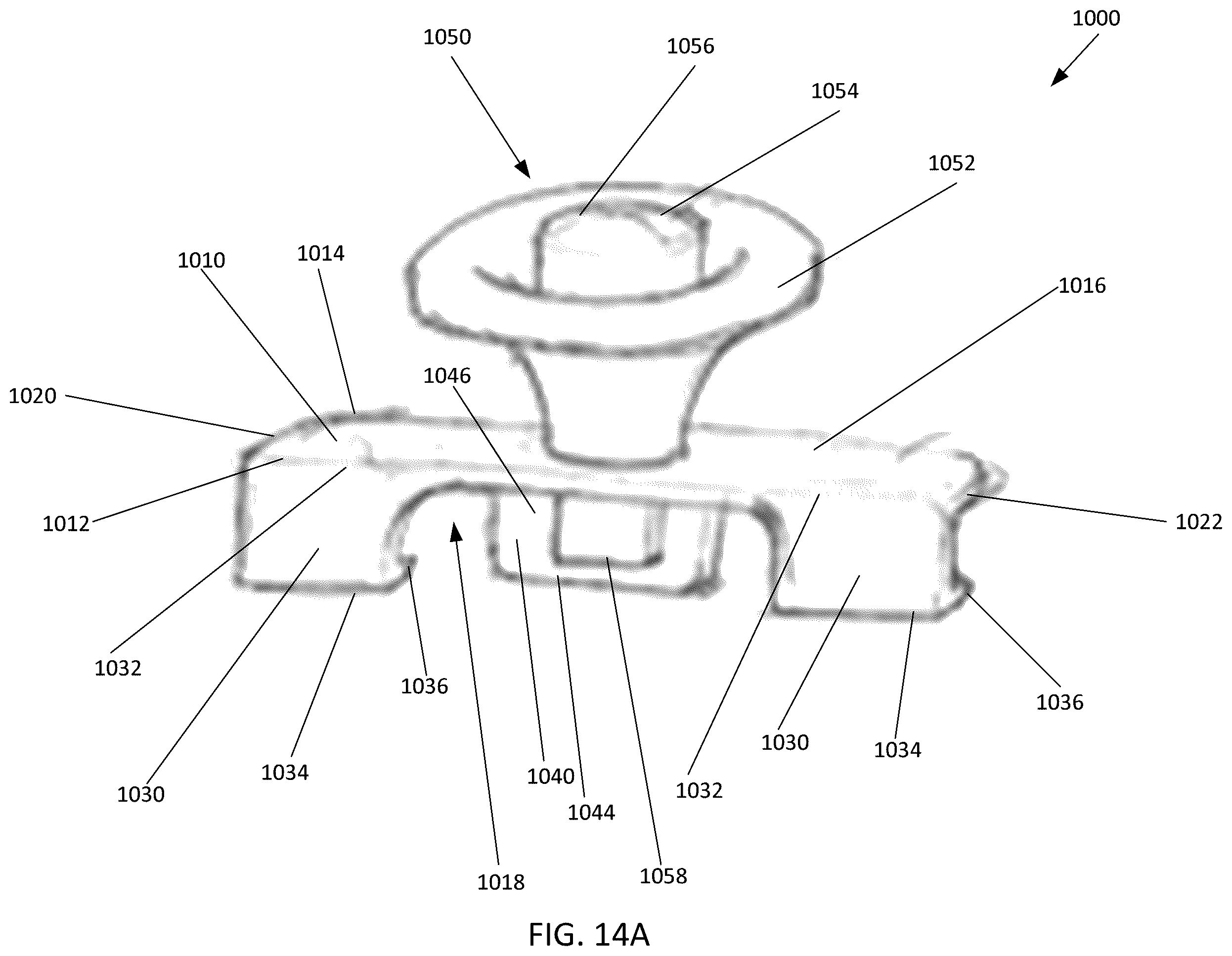 Patent US12590923 Figure 19 – Removal tool for extracting a sample well comb from electrophoretic gels