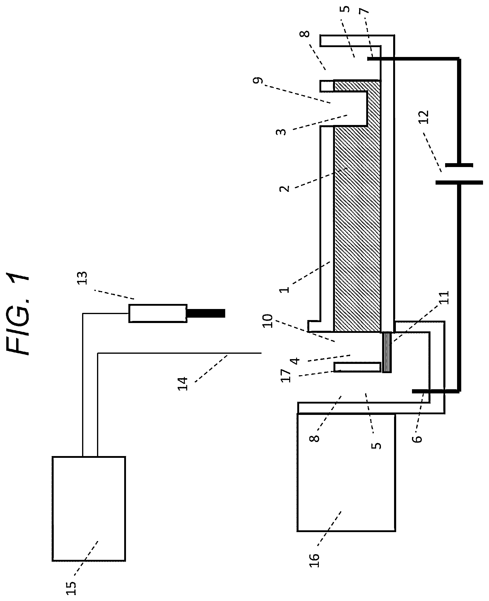 Patent US12590924 — Electrophoresis apparatus and electrophoresis method — Figure 1