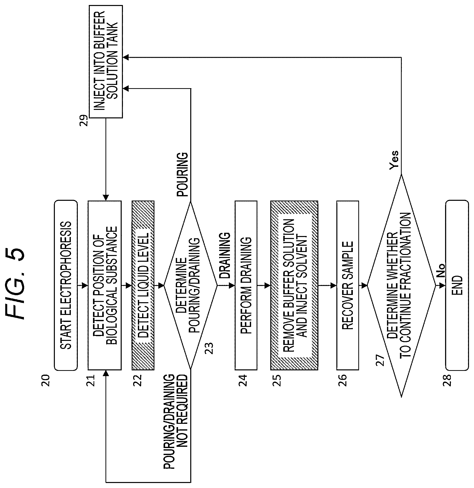 Patent US12590924 Figure 5 – Electrophoresis apparatus and electrophoresis method