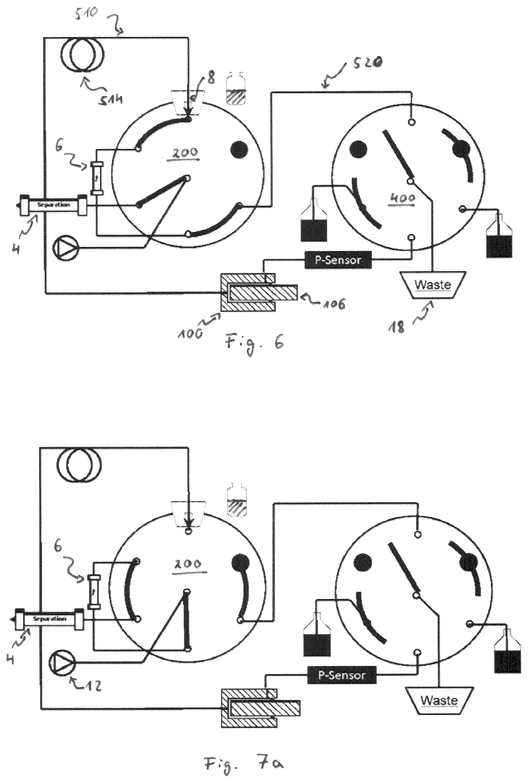 Patent US12590932 Figure 4 – Method of introducing a sample into a separation column and corresponding system