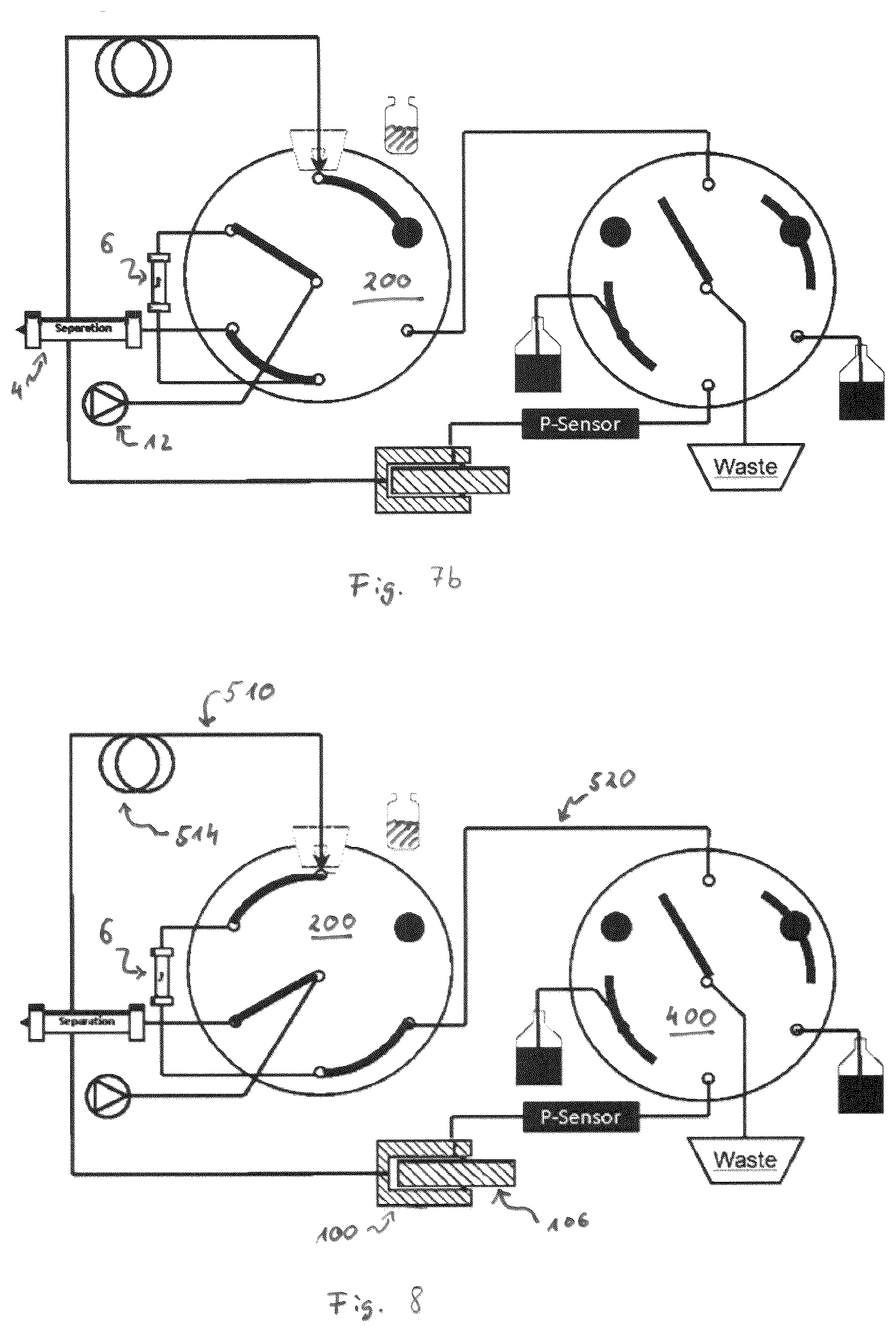 Patent US12590932 Figure 5 – Method of introducing a sample into a separation column and corresponding system