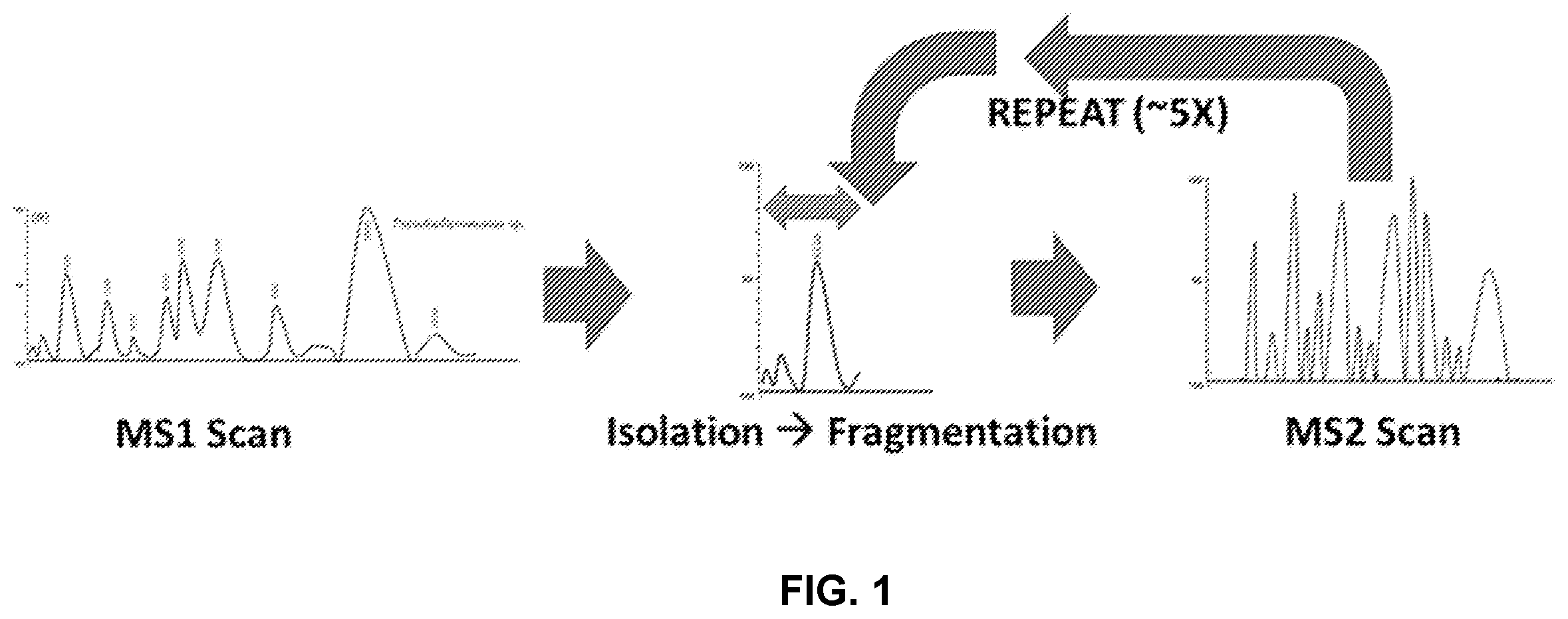 Patent US12590935 Figure 1 – Bio-identification using low resolution tandem mass spectrometry