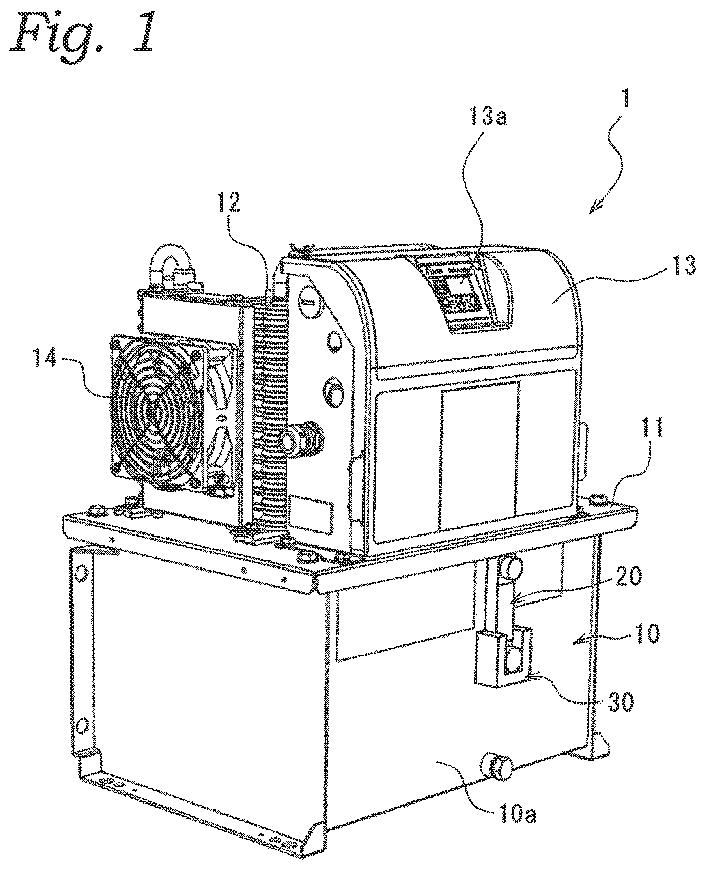 Patent US12590943 Figure 1 – Liquid sensor and hydraulic unit