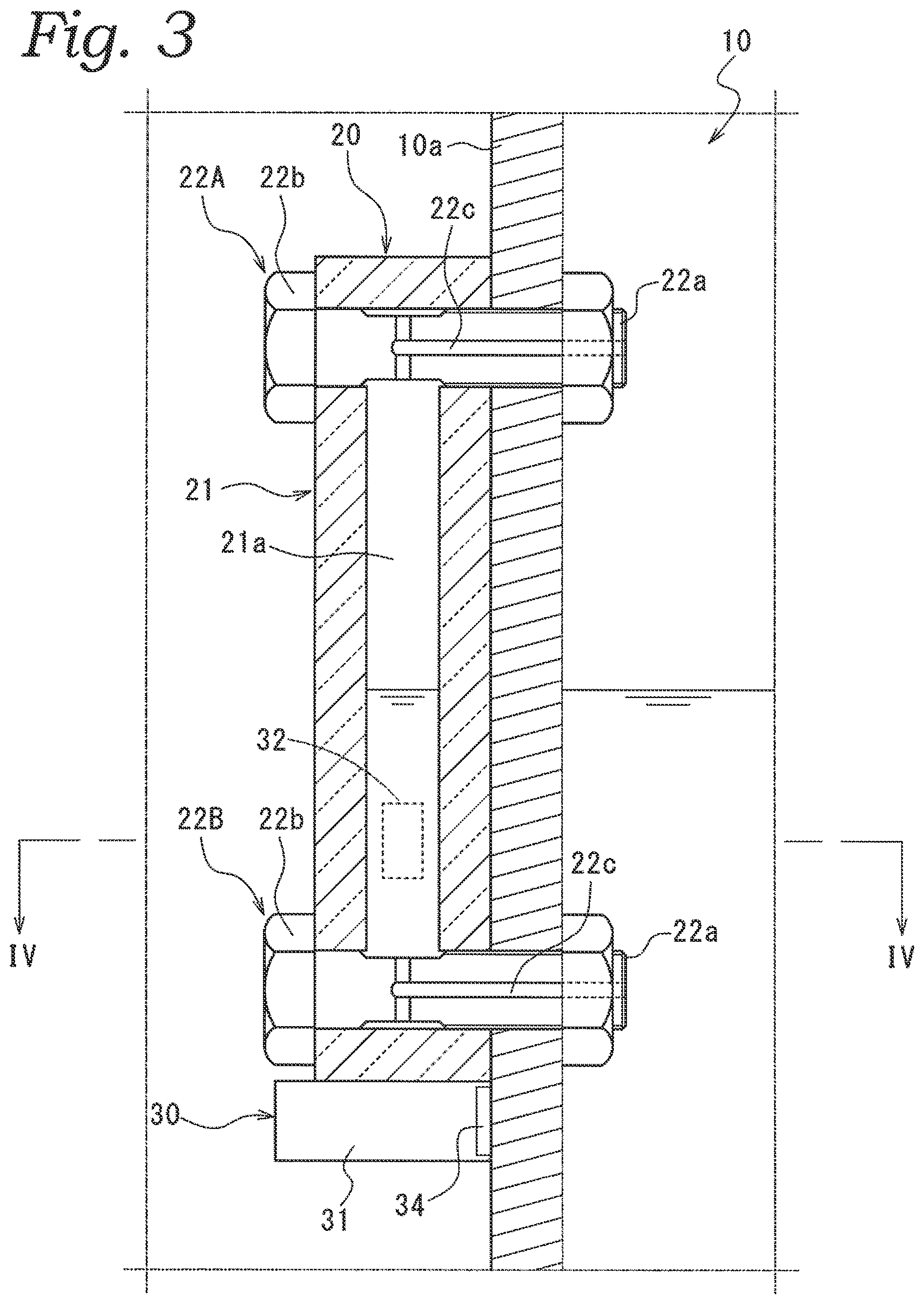 Patent US12590943 Figure 3 – Liquid sensor and hydraulic unit
