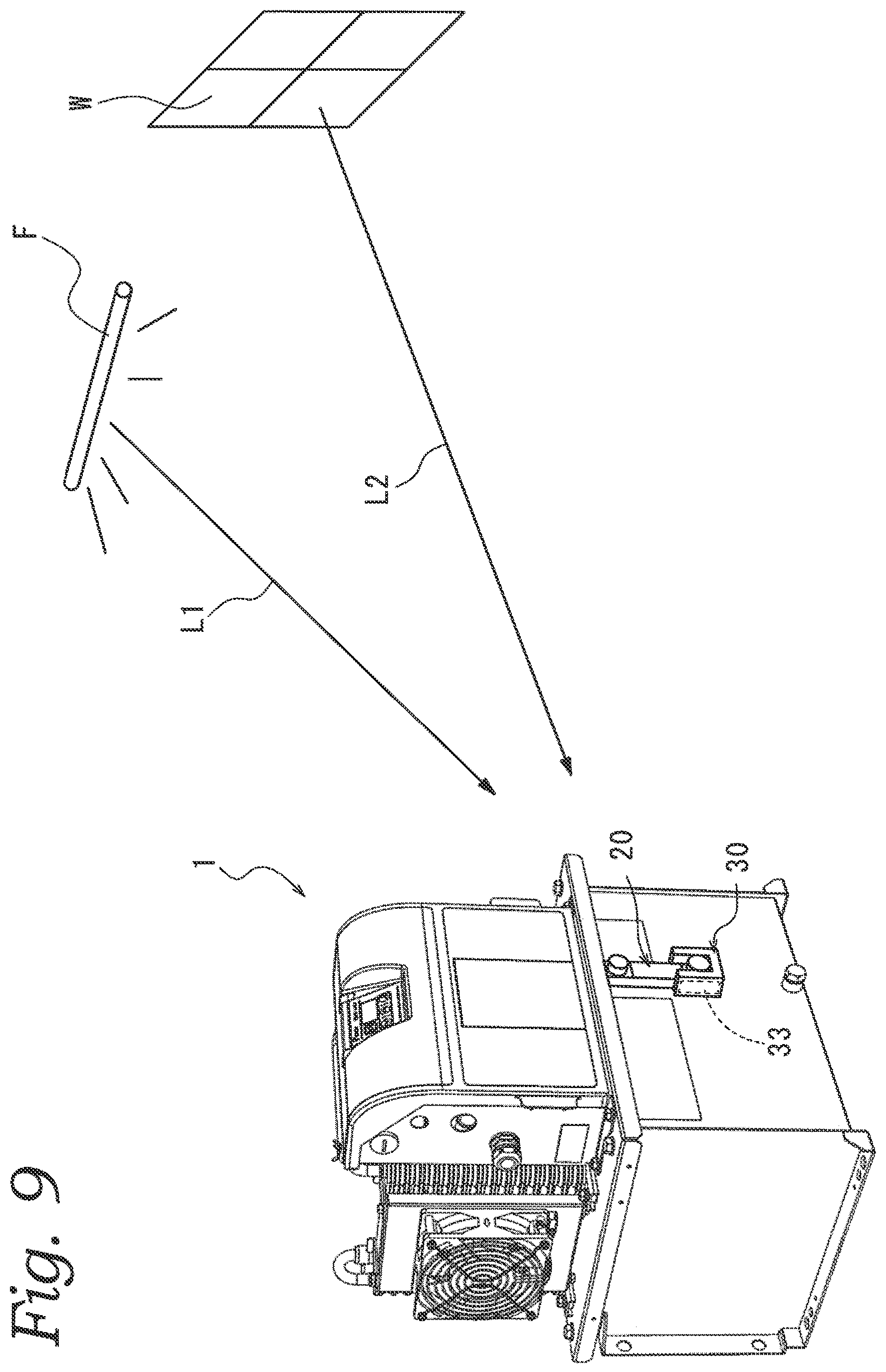Patent US12590943 Figure 9 – Liquid sensor and hydraulic unit