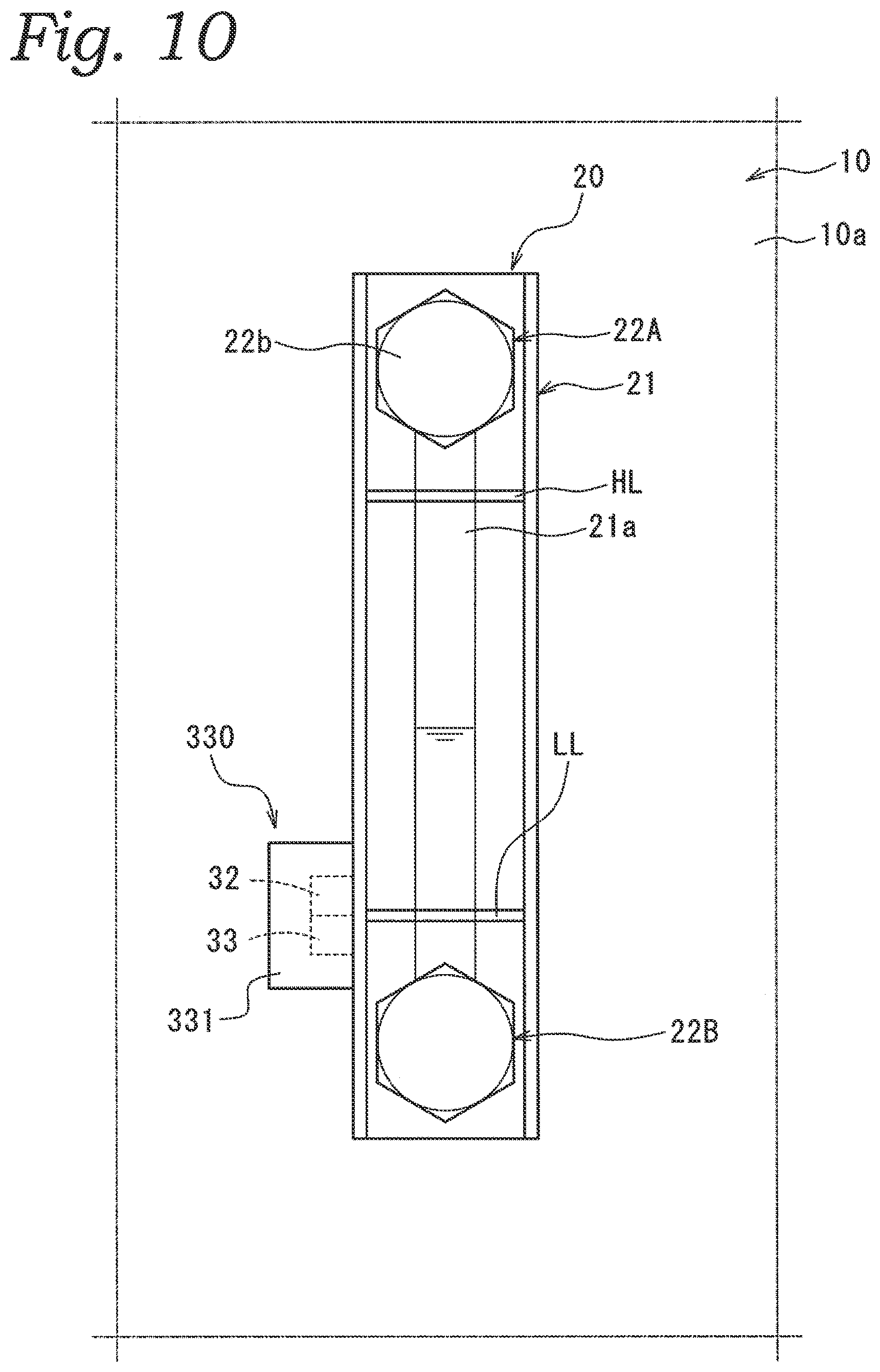 Patent US12590943 Figure 10 – Liquid sensor and hydraulic unit