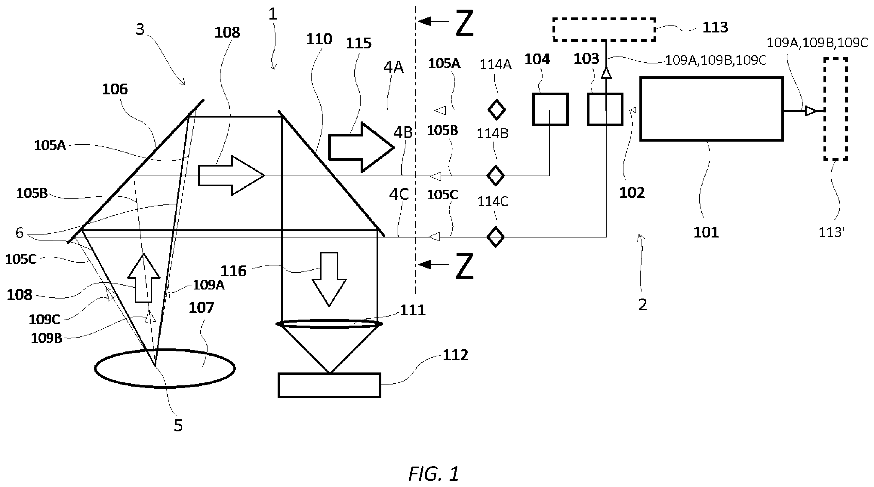 Patent US12590984 Figure 1 – Method for determining at least one speed component of a fluid stream
