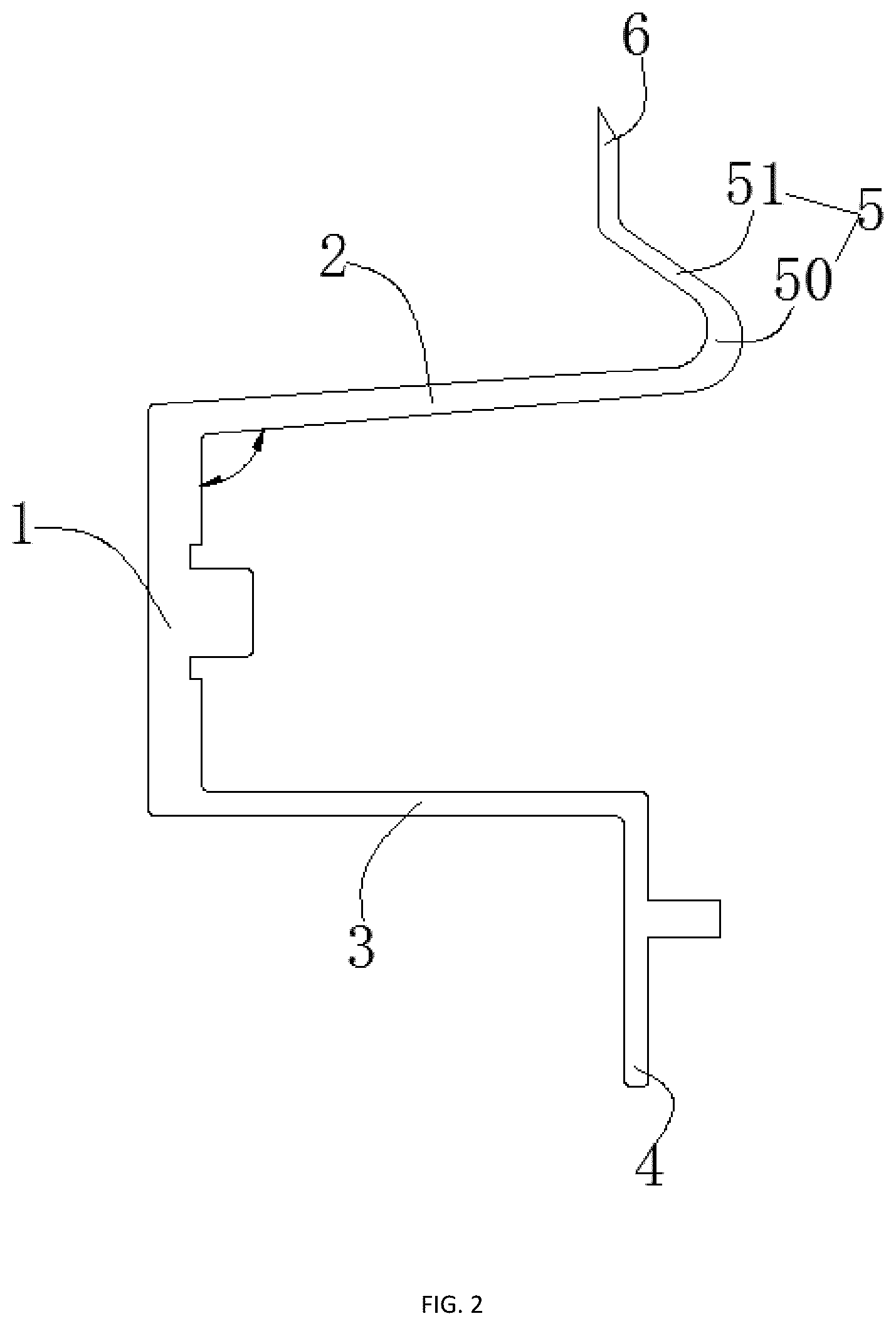 Patent US12590989 Figure 2 – Test pin structure