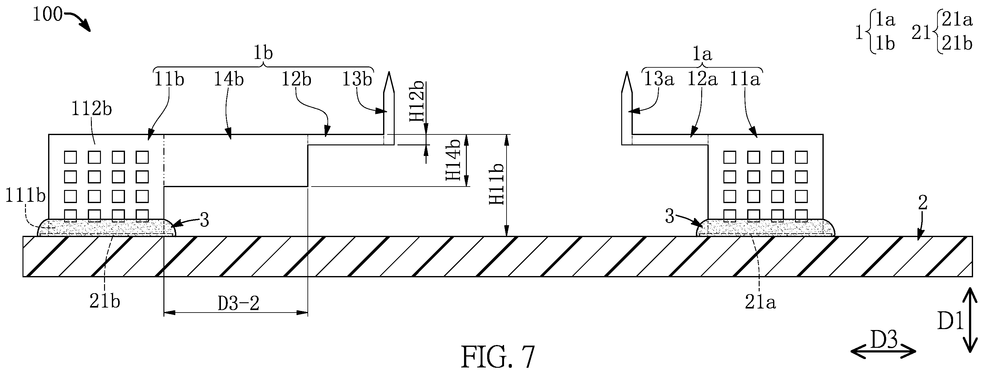 Patent US12590990 Figure 7 – Cantilever probe card device and micro electro mechanical system (MEMS) probe
