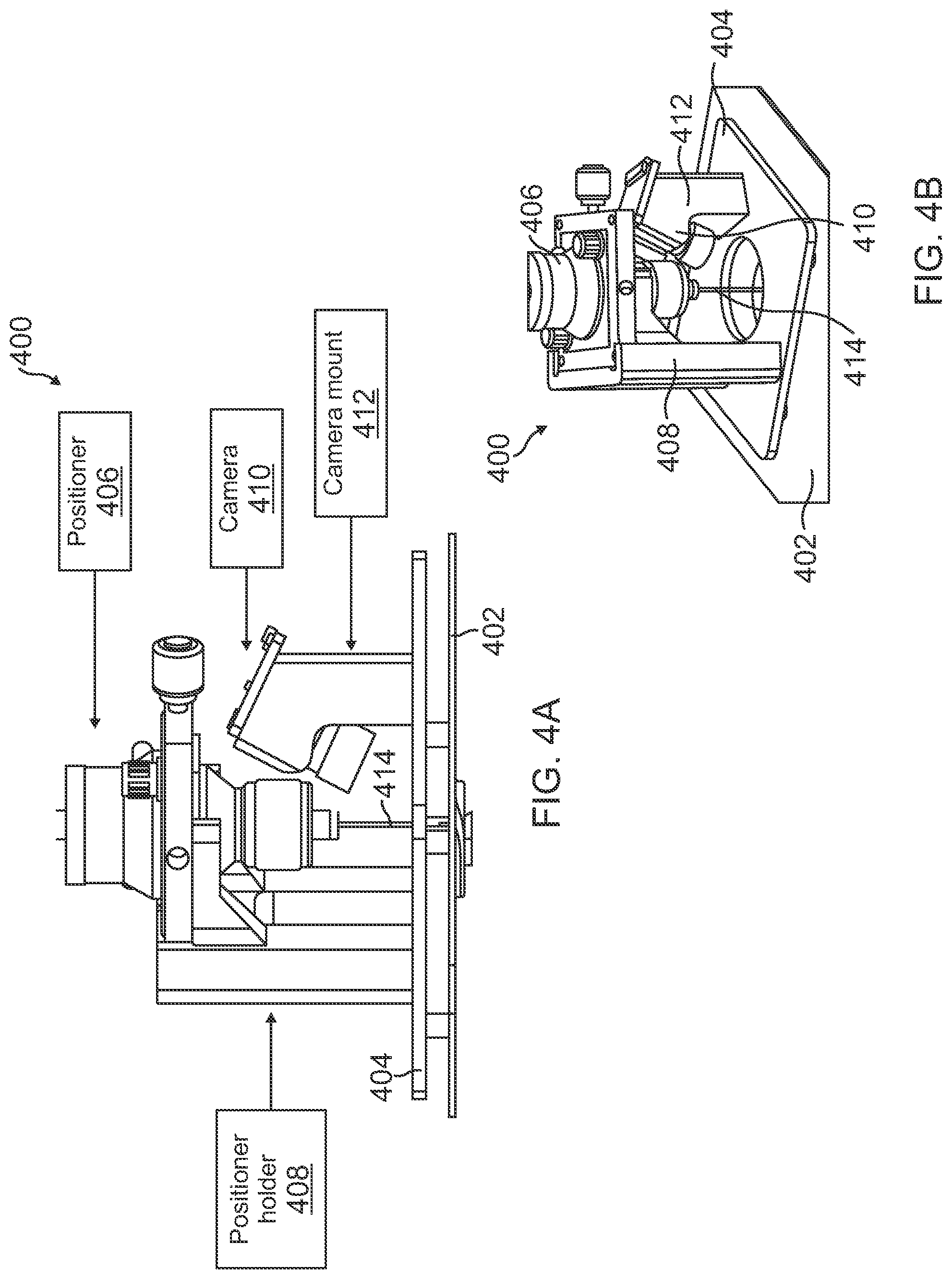 Patent US12590991 Figure 4 – Opto-electrical probe card platform for wafer-level testing of optical mems structures