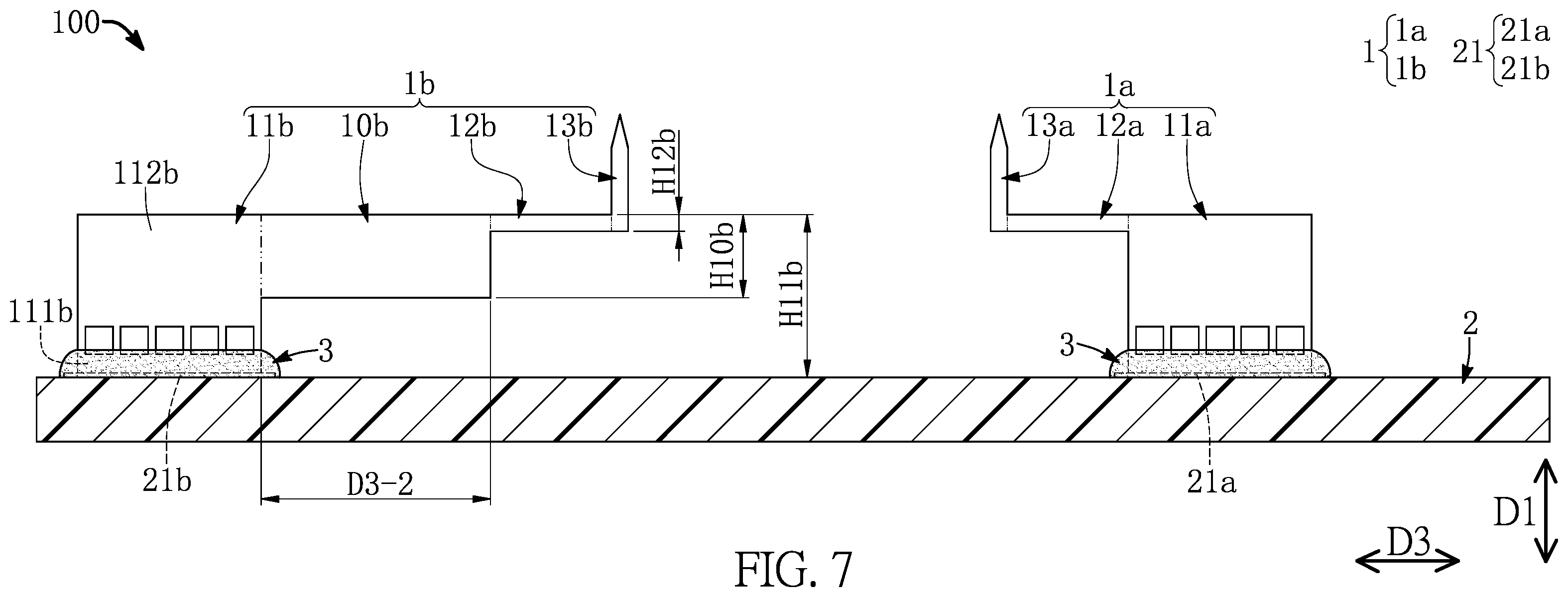 Patent US12590994 Figure 7 – Cantilever probe card device and solder receiving probe