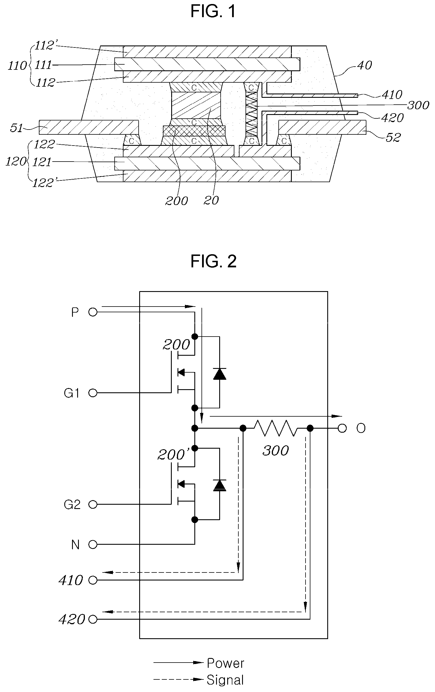 Patent US12590995 Figure 1 – Power module