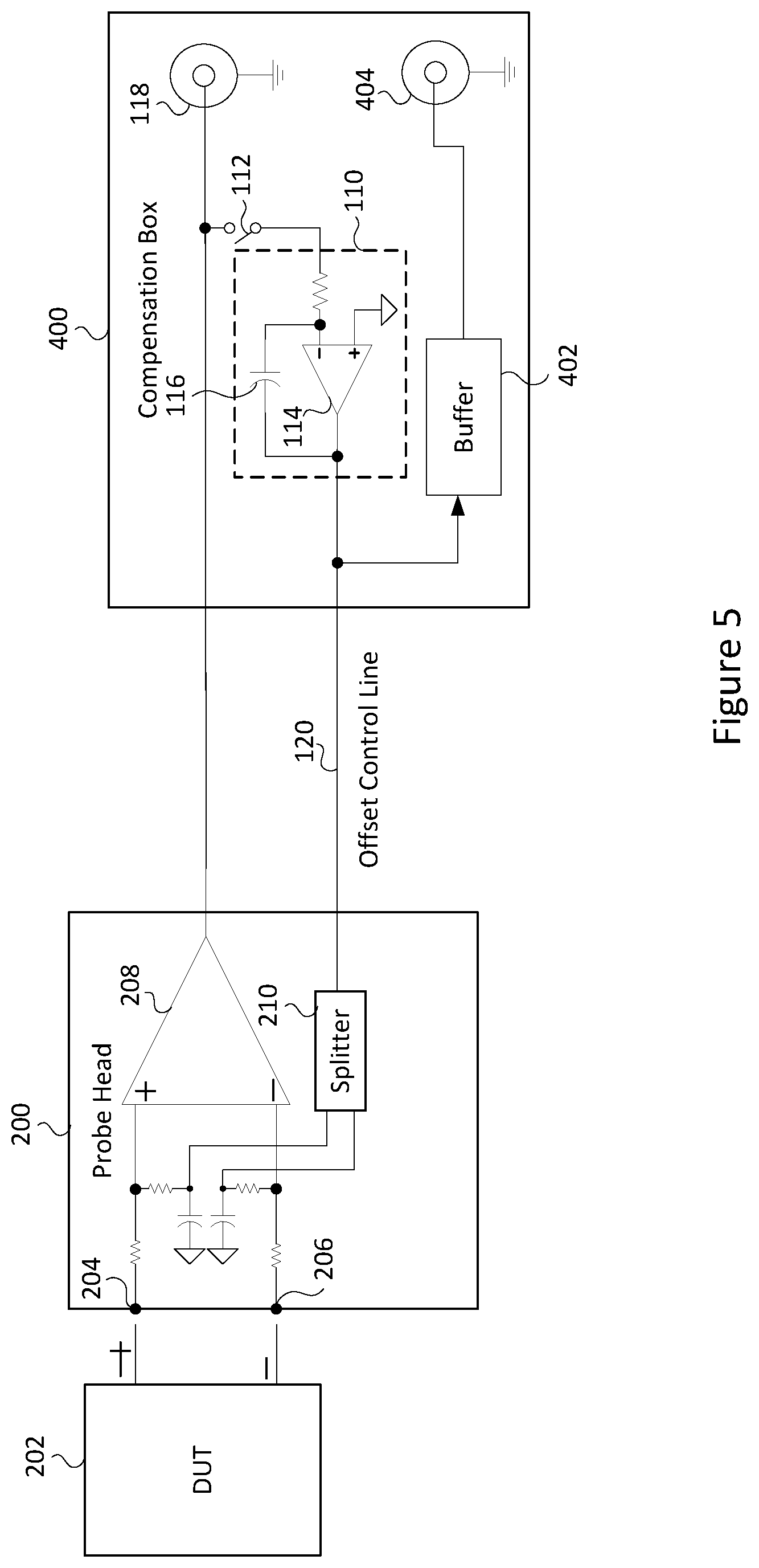 Patent US12590996 Figure 5 – Systems, devices, and methods for measuring direct current/low frequency signal components
