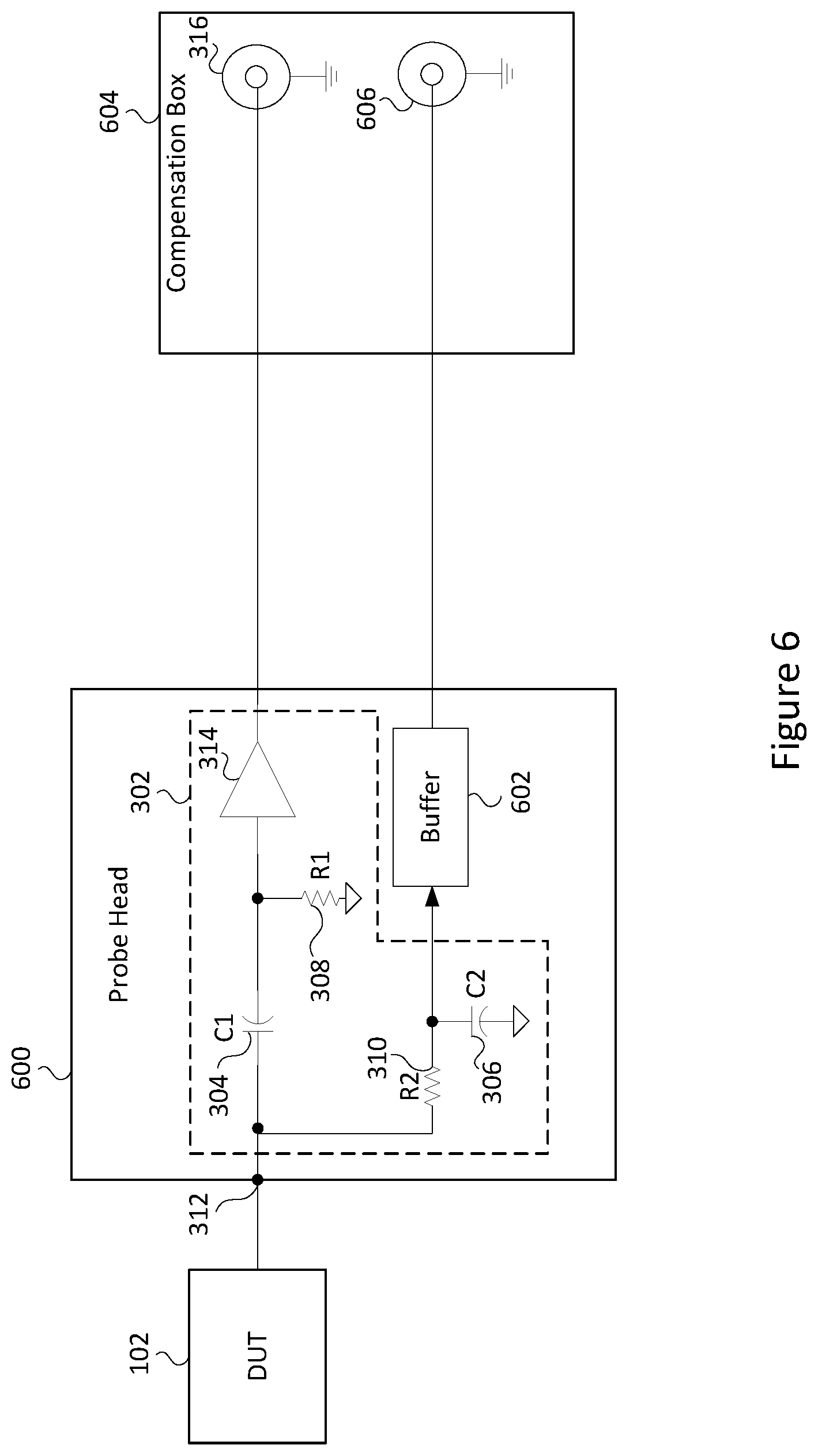 Patent US12590996 Figure 6 – Systems, devices, and methods for measuring direct current/low frequency signal components