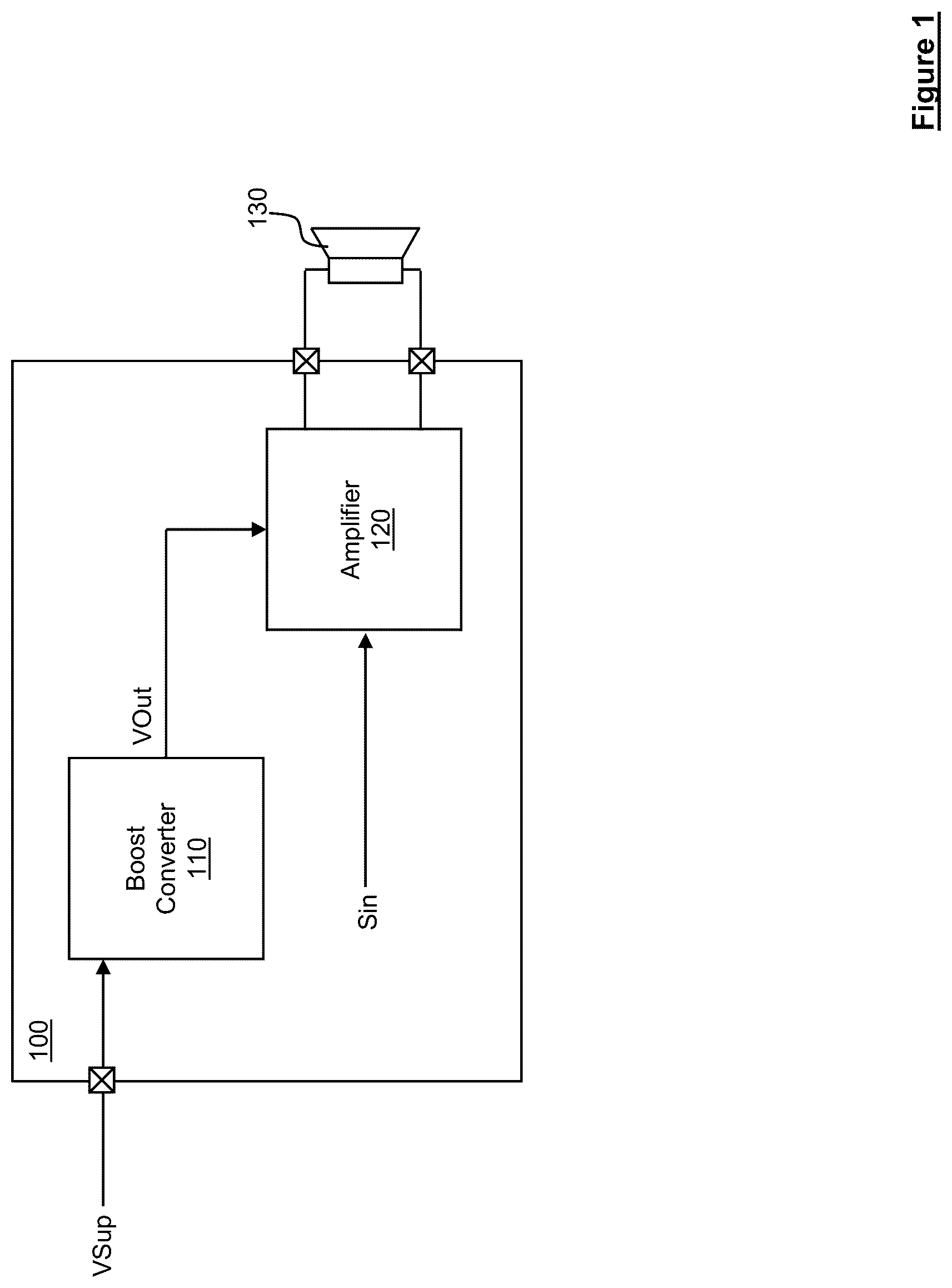 Patent US12590998 Figure 1 – System for estimating power dissipation and/or efficiency