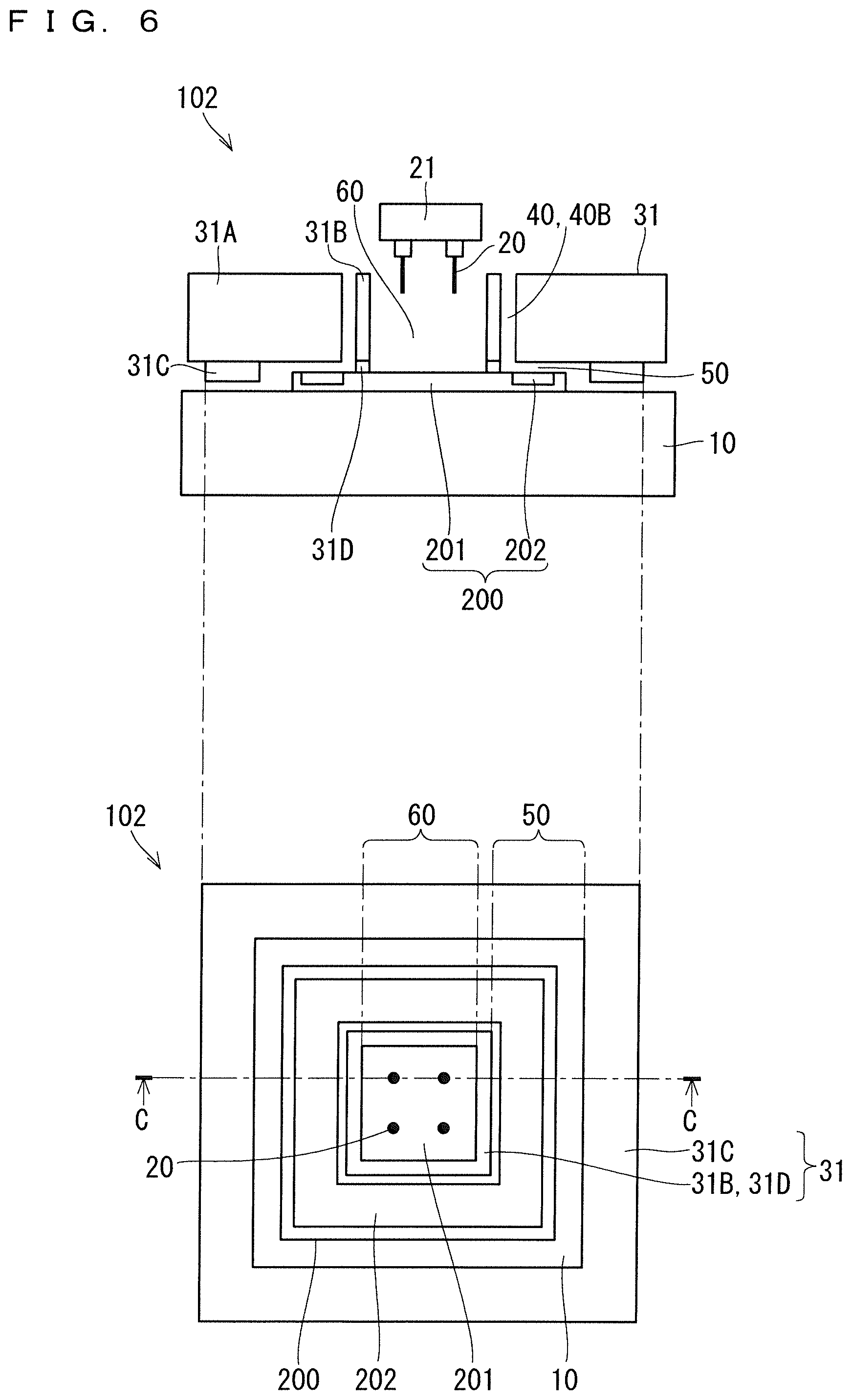Patent US12590999 Figure 6 – Semiconductor testing apparatus and method of manufacturing semiconductor device