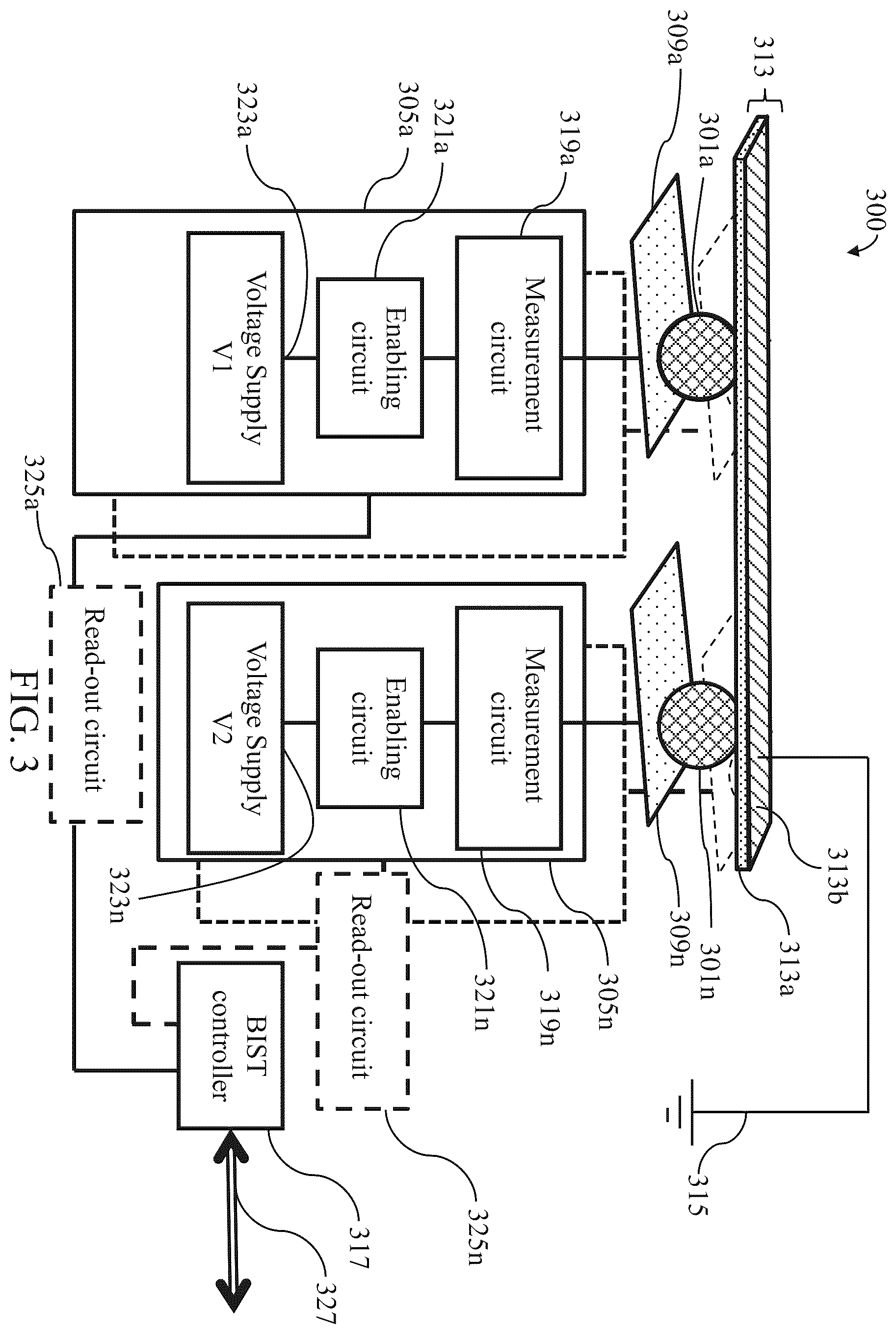 Patent US12591003 Figure 3 – Integrated circuit testing system and method