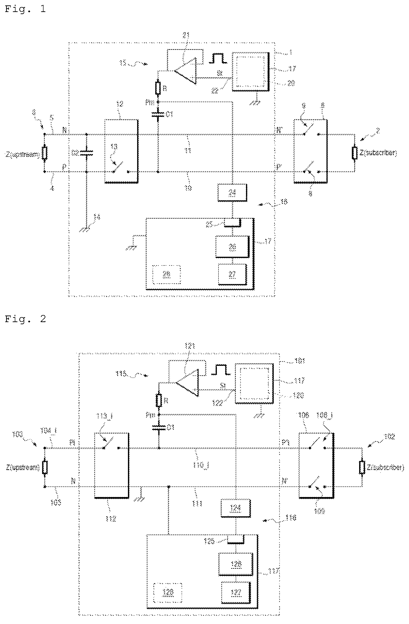 Patent US12591009 Figure 1 – Detecting the open or closed state of a circuit breaker