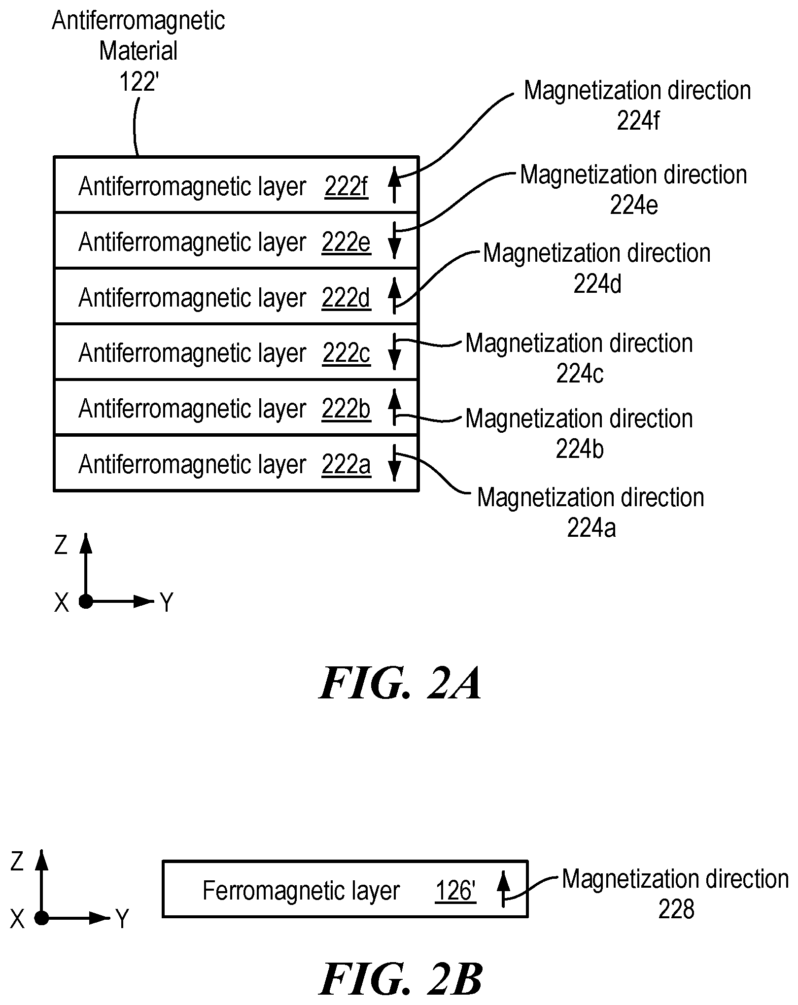 Patent US12591026 Figure 2 – Tunnel magnetoresistance element to detect out-of-plane changes in a magnetic field intensity of a magnetic field