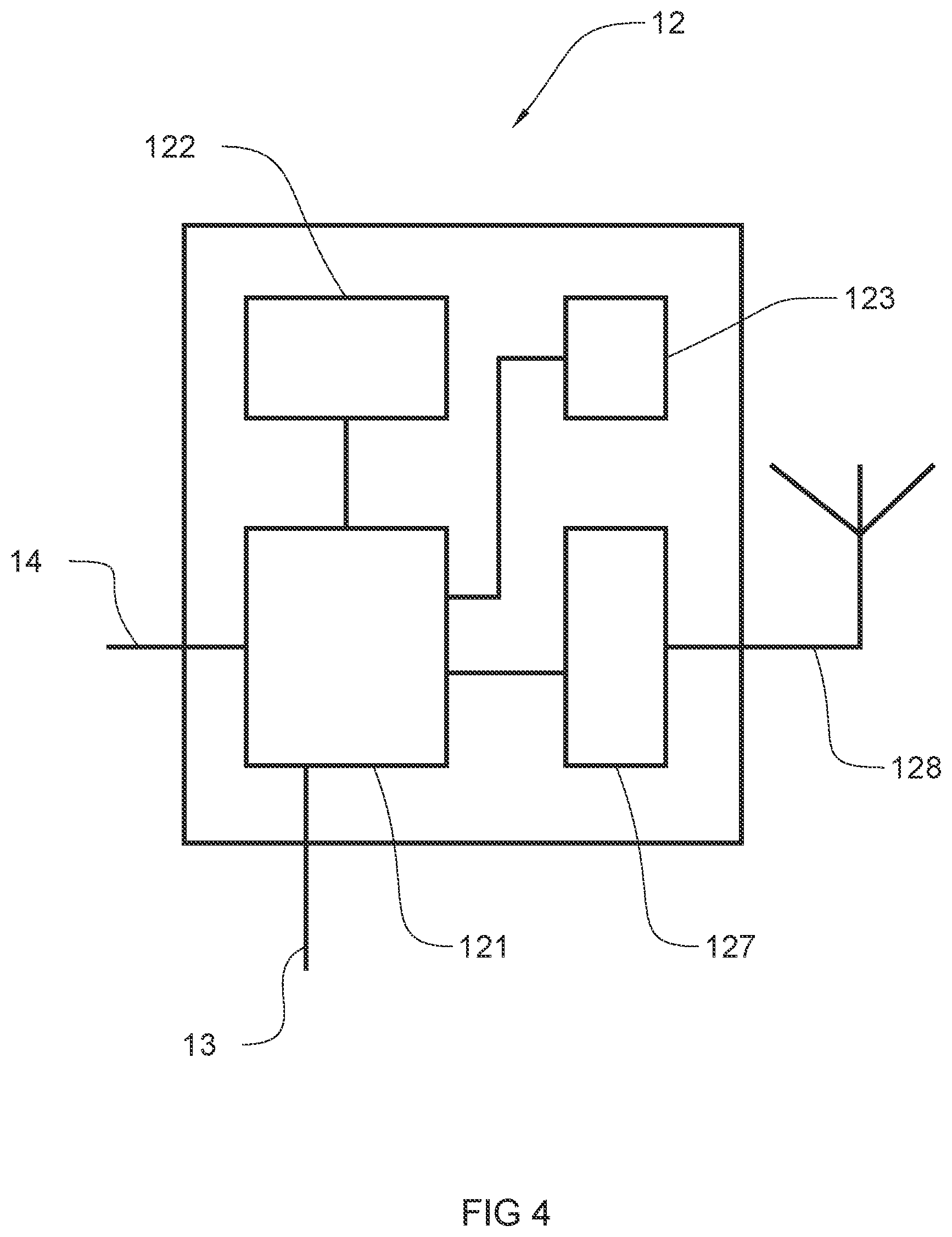 Patent US12591034 Figure 4 – Airfield multilateration system with private 5G cellular network