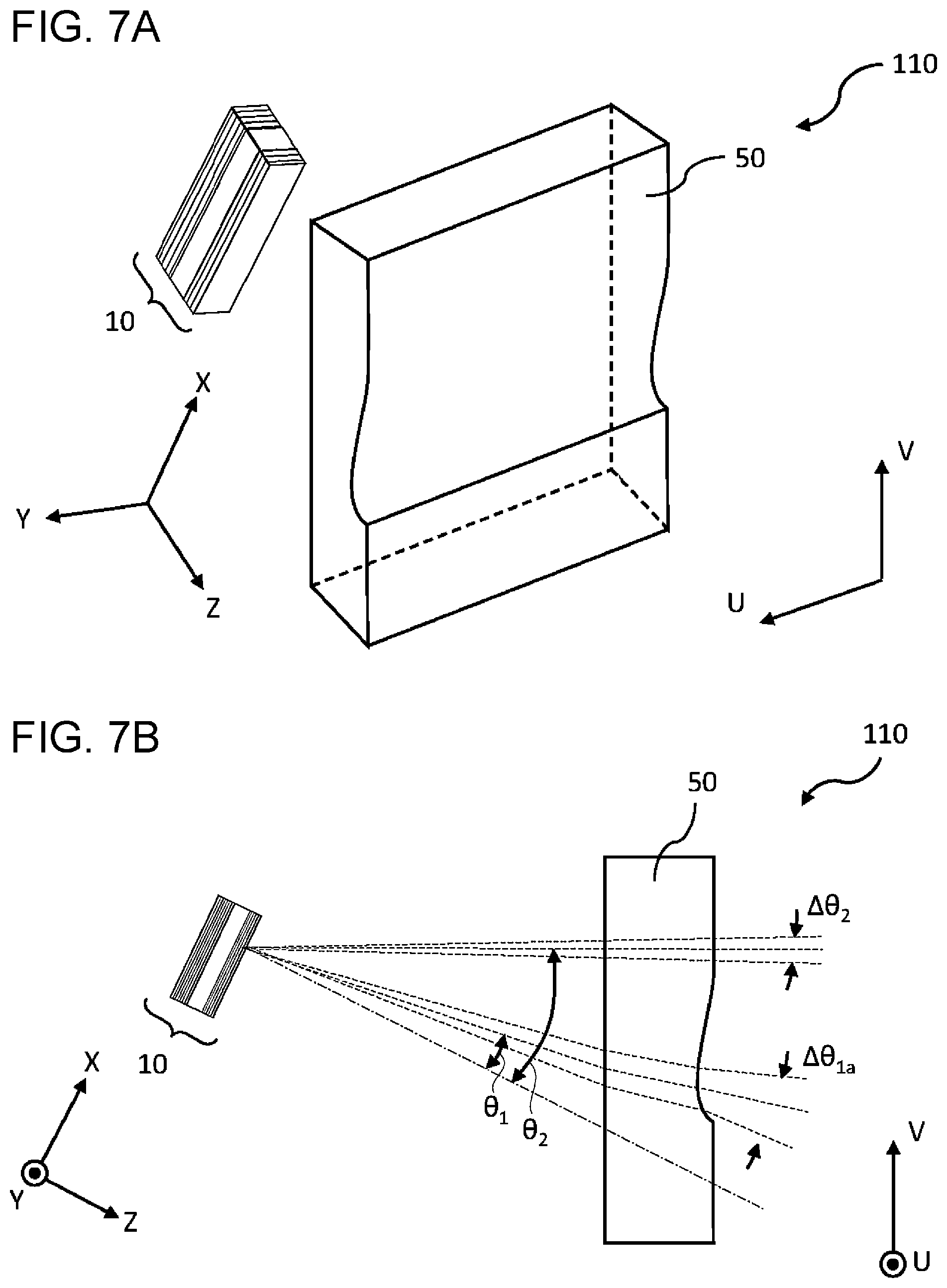 Patent US12591044 Figure 7 – Light projection apparatus and moving body