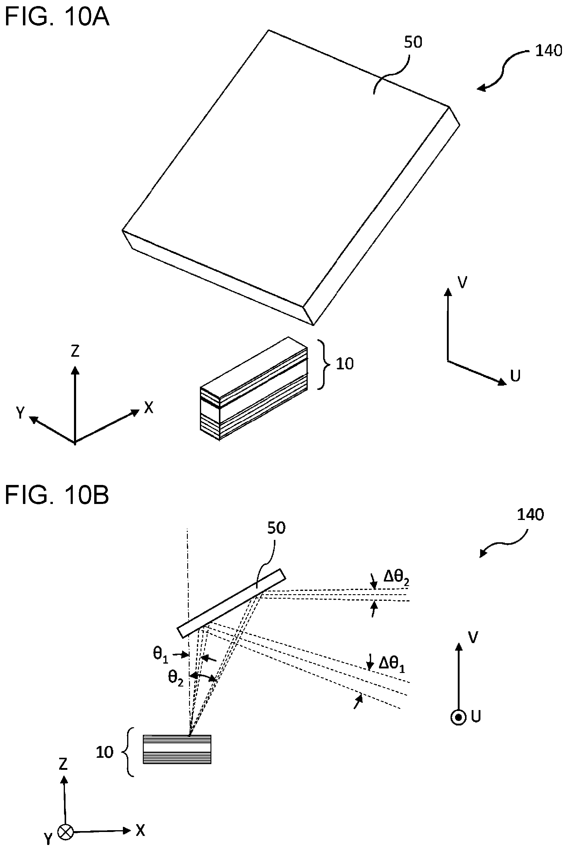 Patent US12591044 Figure 10 – Light projection apparatus and moving body