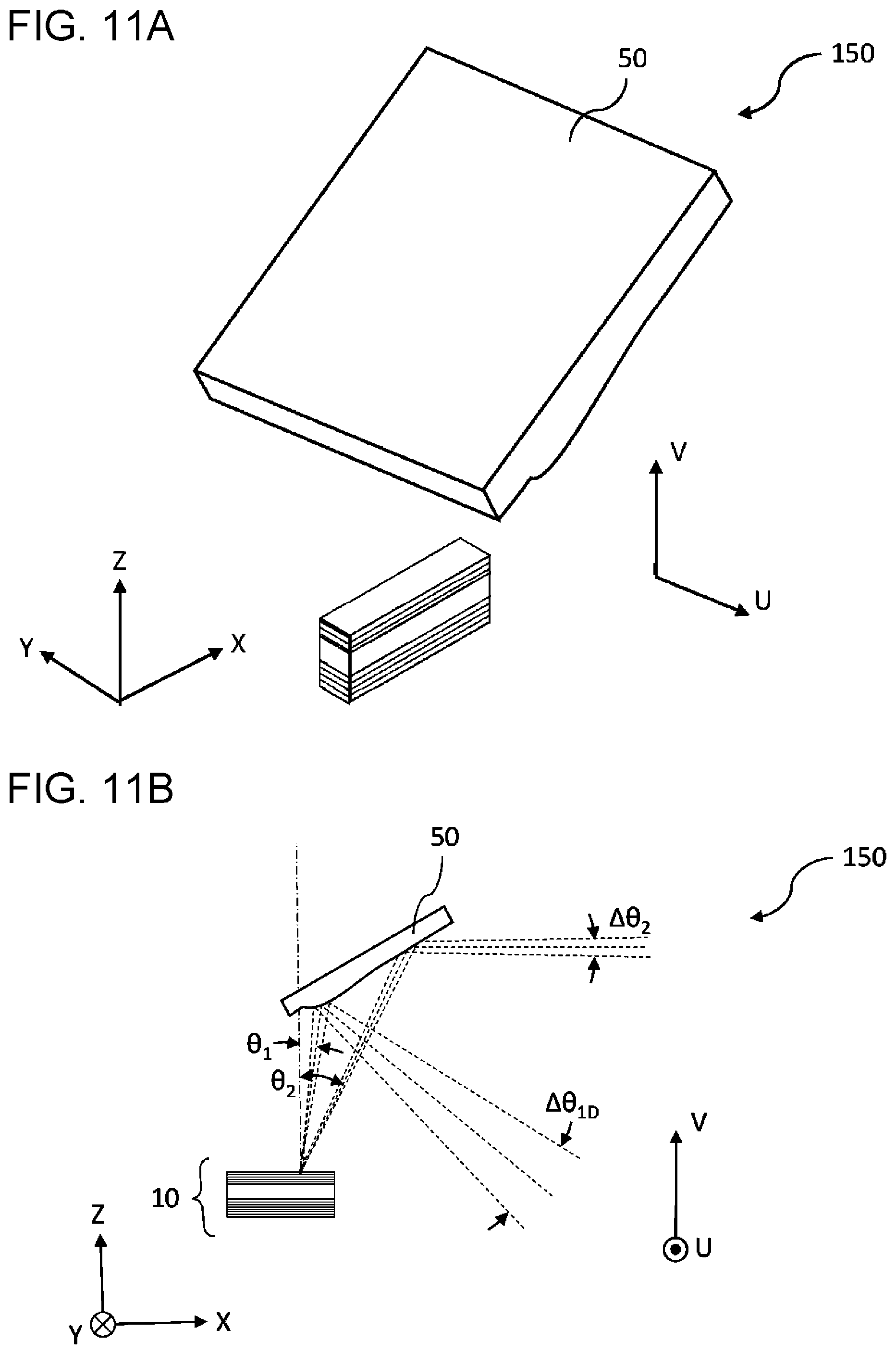 Patent US12591044 Figure 11 – Light projection apparatus and moving body