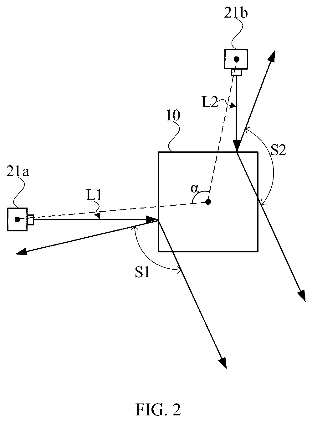 Patent US12591048 Figure 2 – Multi-beam laser radar and self-moving vehicle