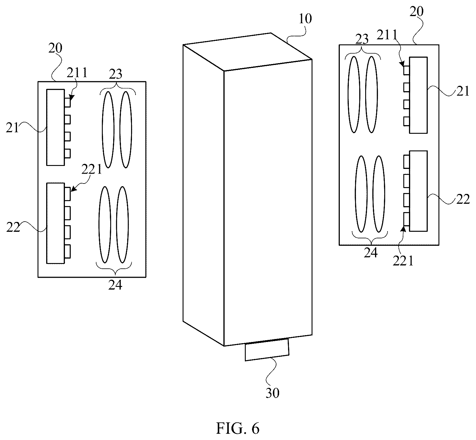 Patent US12591048 Figure 5 – Multi-beam laser radar and self-moving vehicle