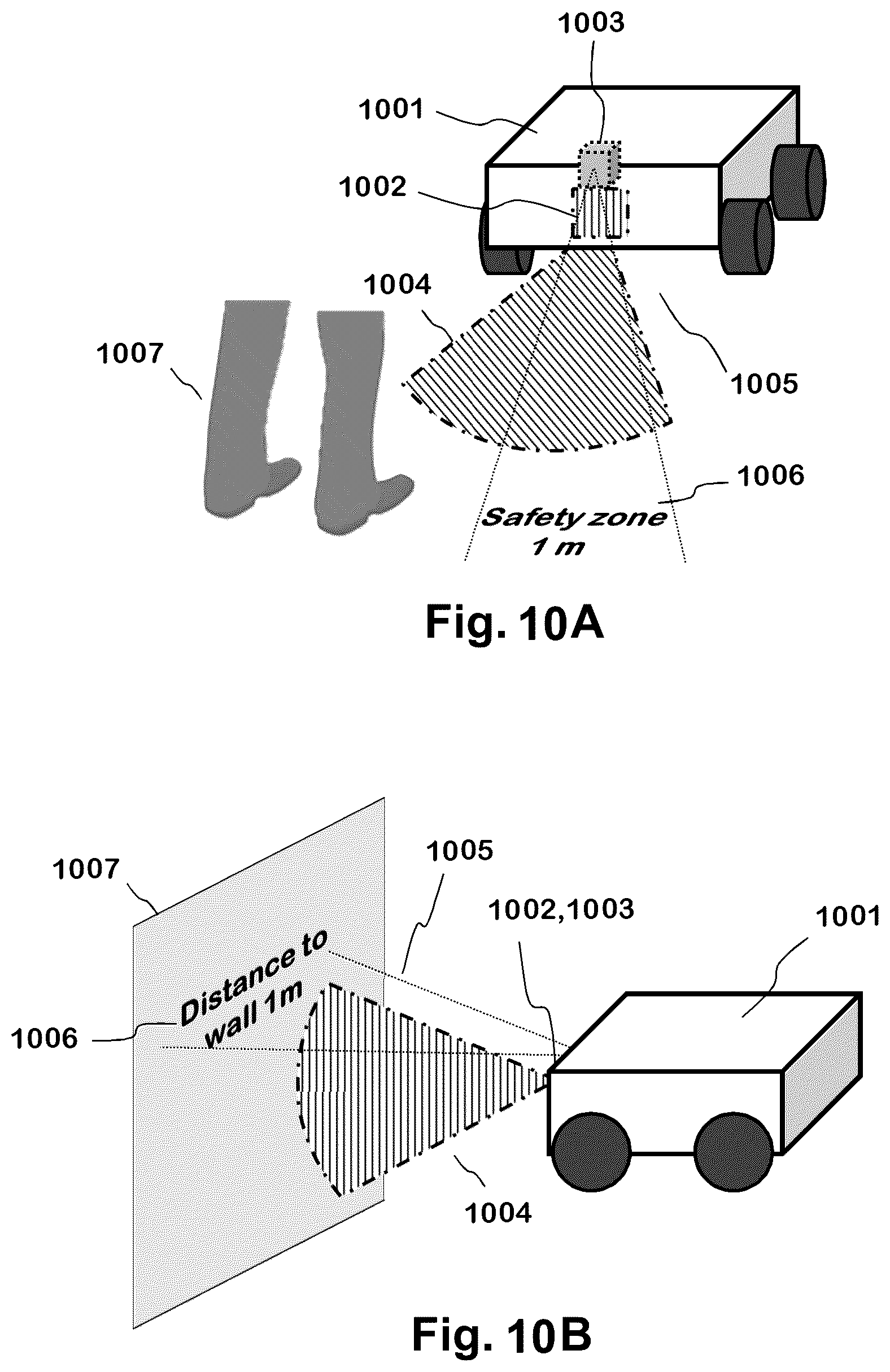 Patent US12591053 Figure 10 – Radar system with projection capability