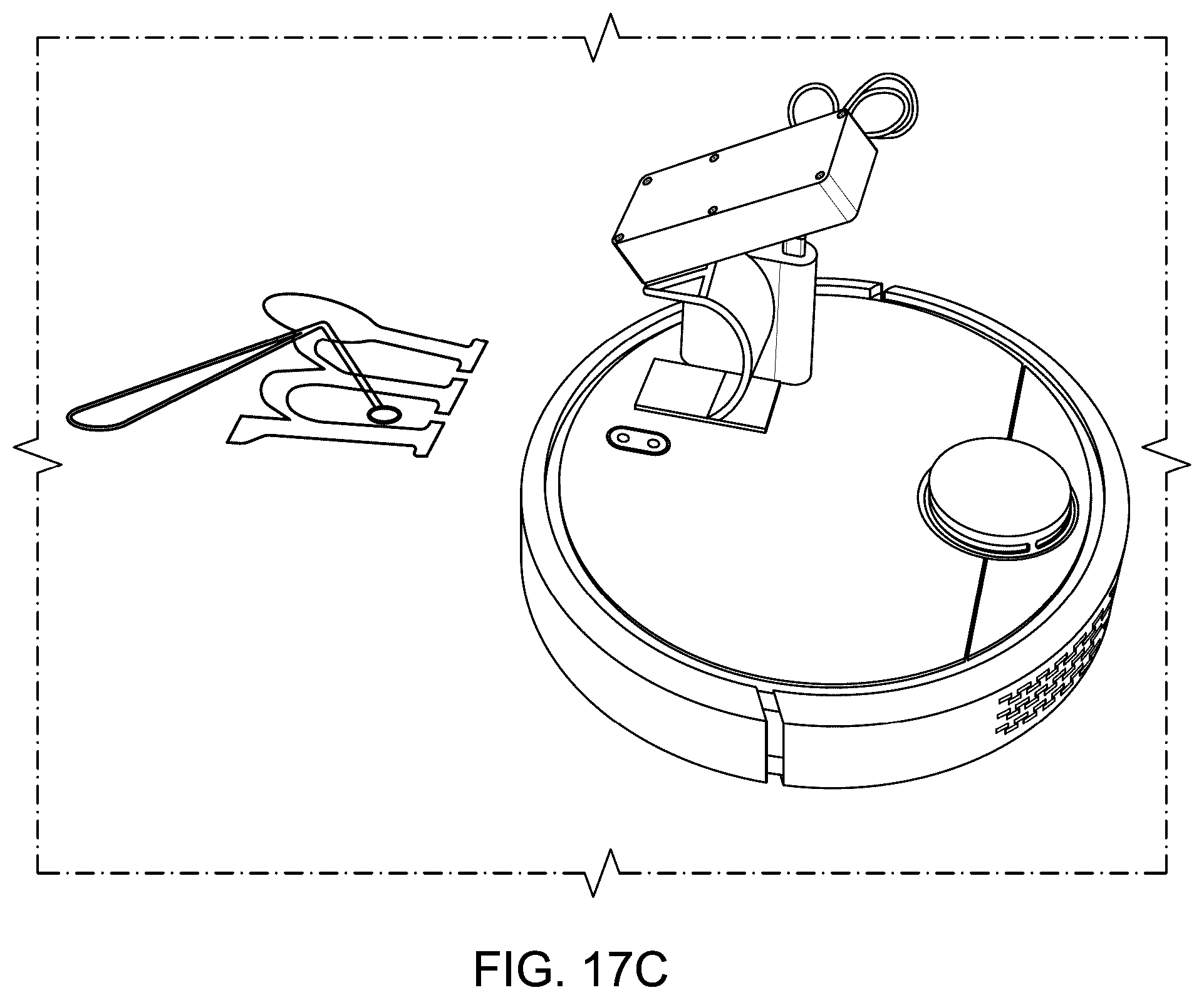 Patent US12591053 Figure 19 – Radar system with projection capability
