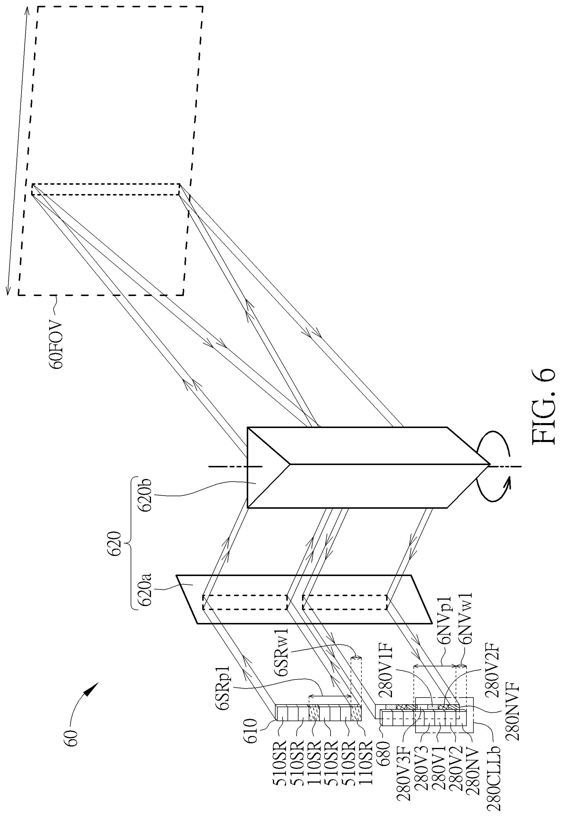 Patent US12591060 Figure 6 – Color depth integration method, receiver, and light detection and ranging apparatus thereof