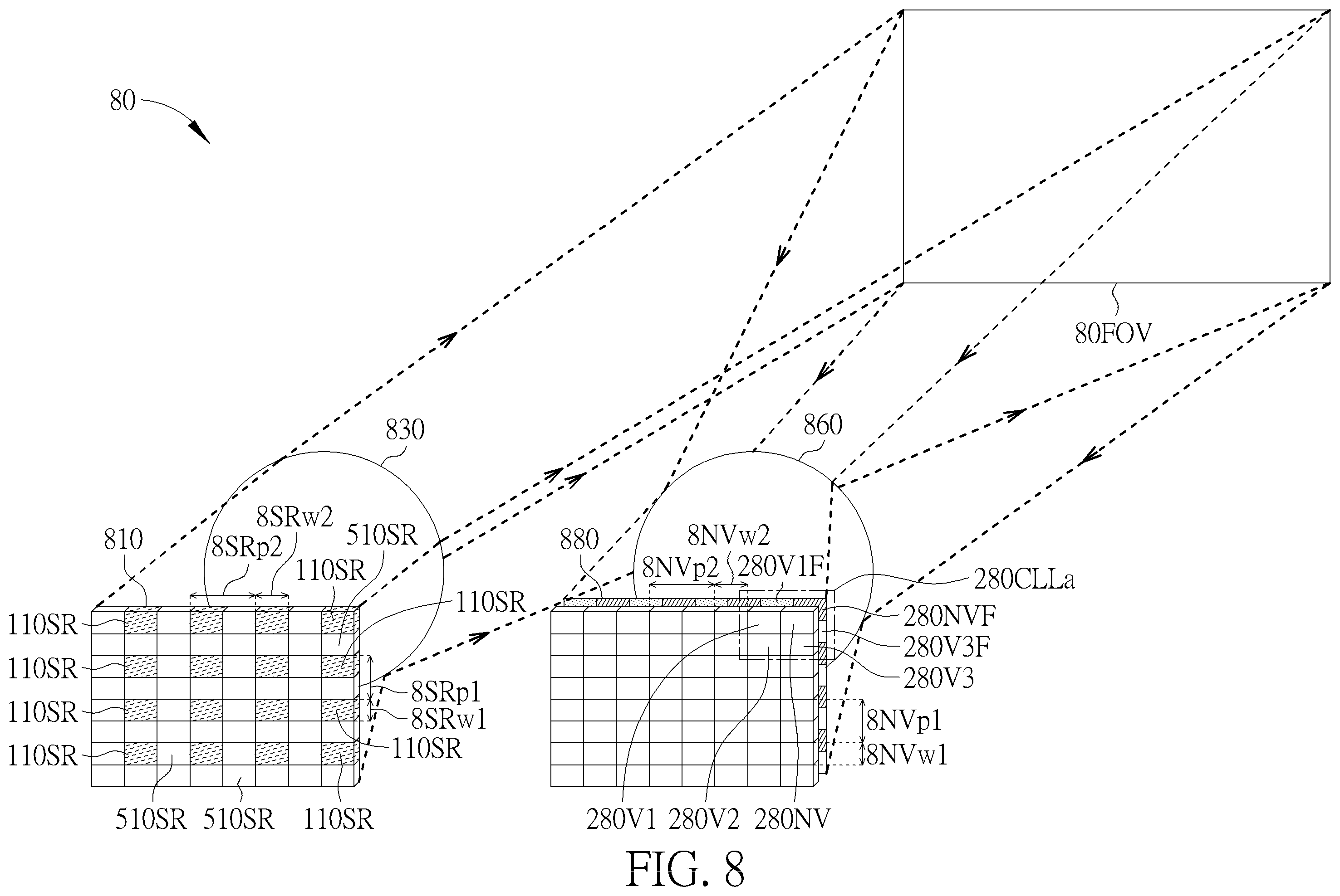 Patent US12591060 Figure 8 – Color depth integration method, receiver, and light detection and ranging apparatus thereof