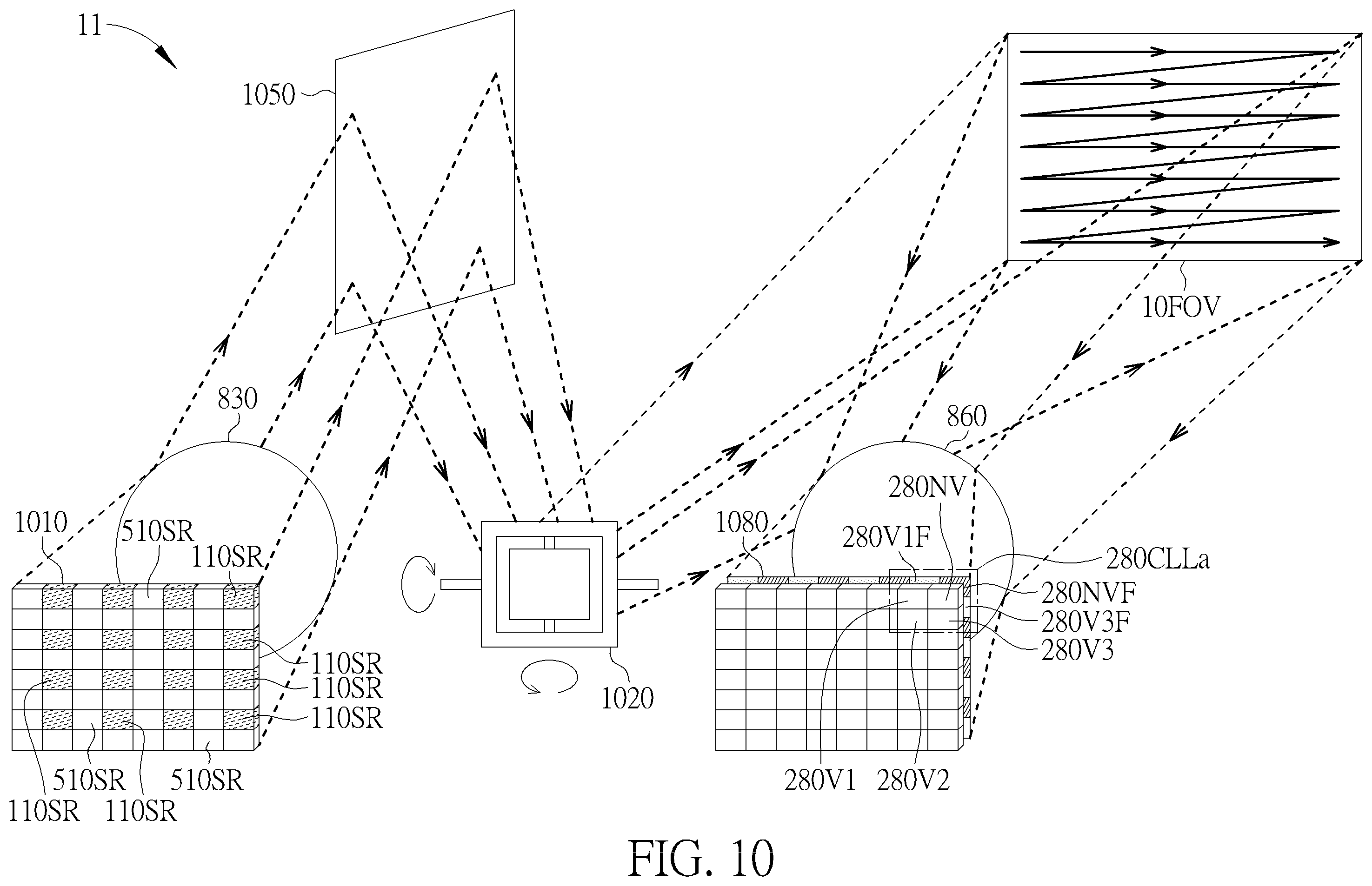 Patent US12591060 Figure 10 – Color depth integration method, receiver, and light detection and ranging apparatus thereof