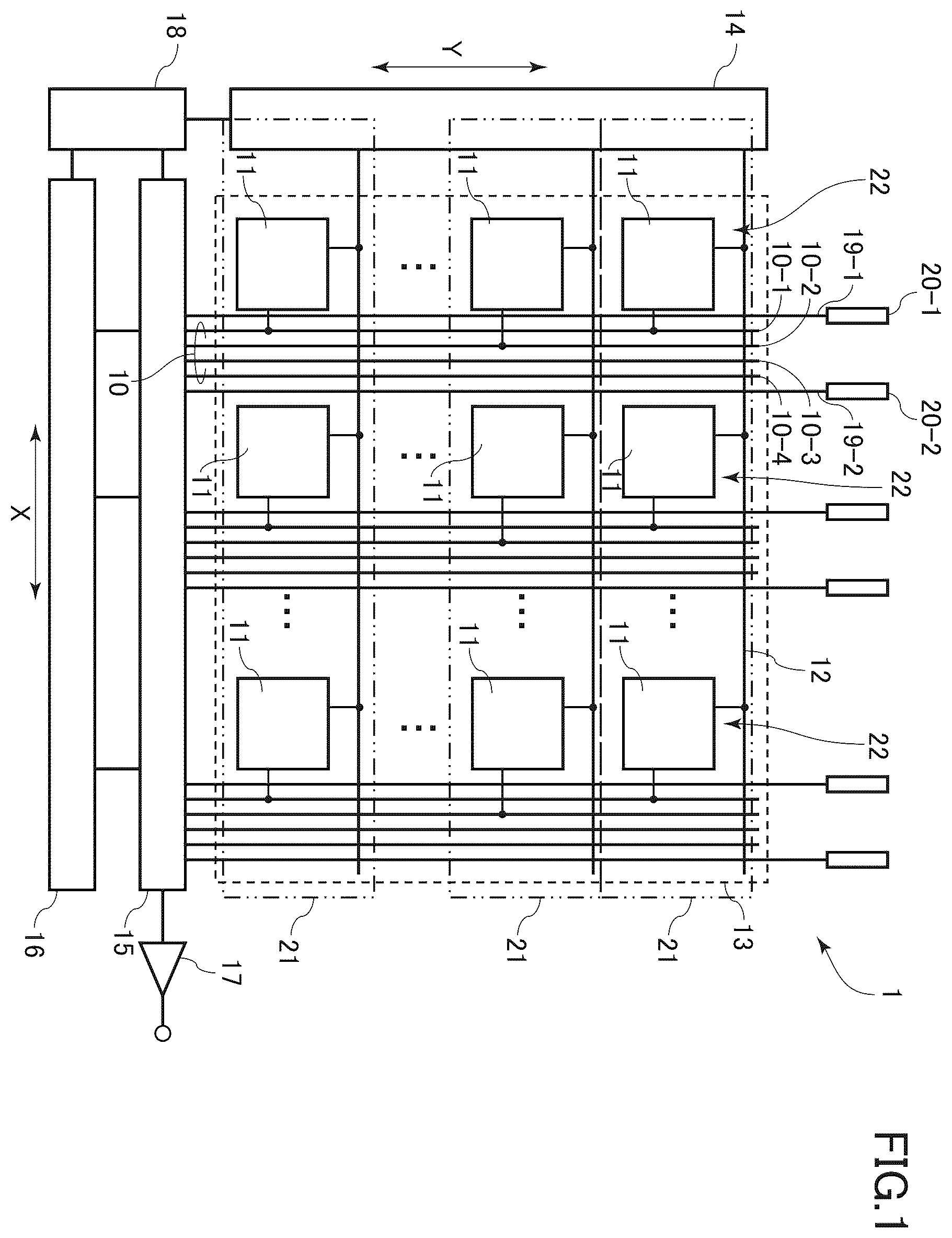 Patent US12591070 Figure 1 – Detector and detection system